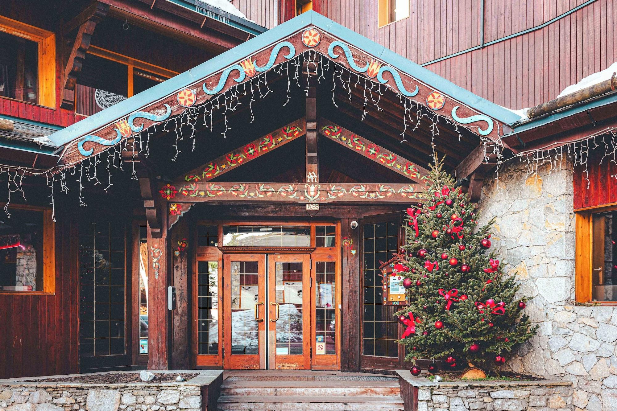 Vista Exterior Hotel Mont Vallon Meribel