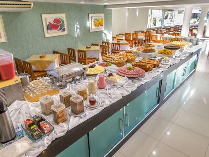 Restaurante da hospedagem Vitoria Regia Hotel - Foto 13