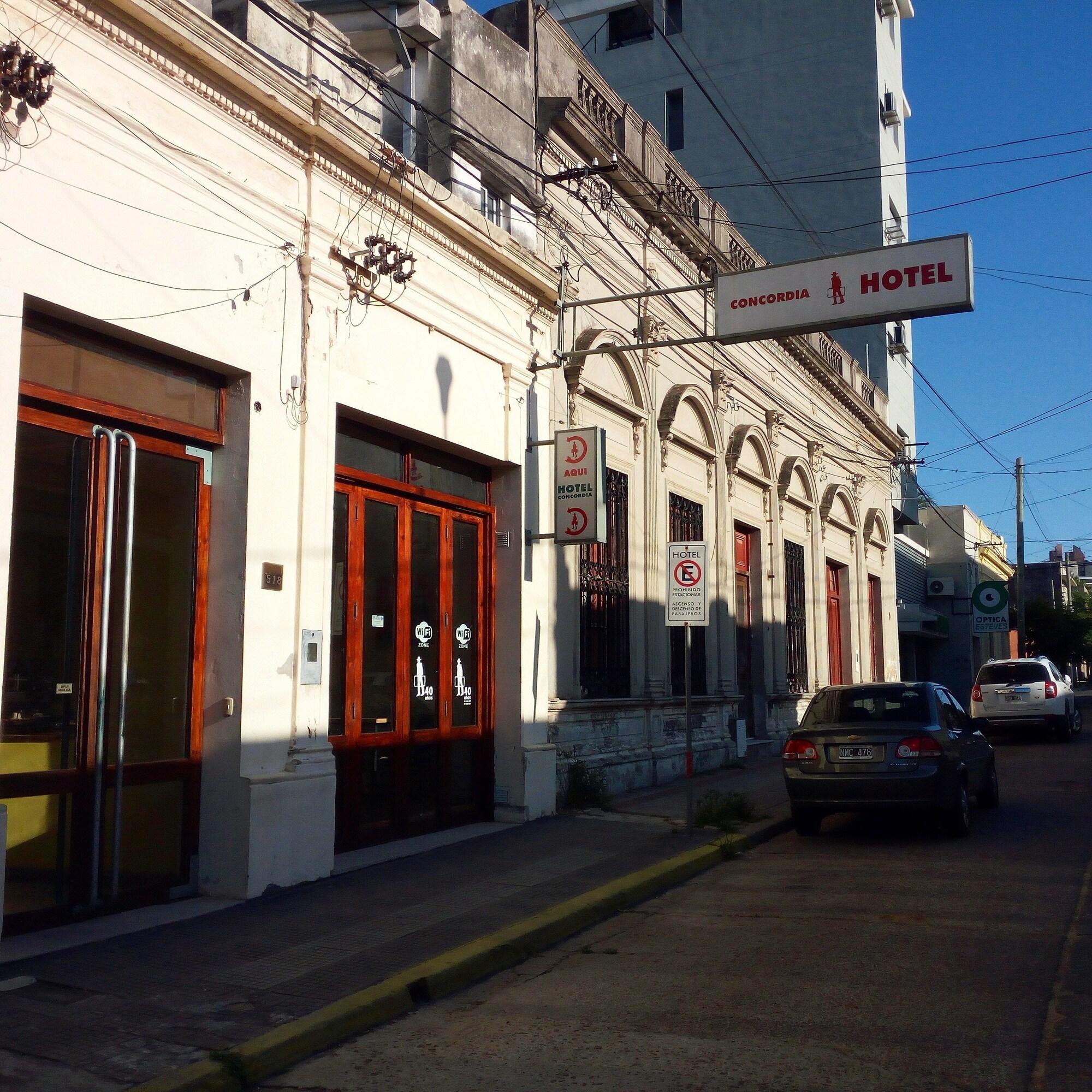 Vista Exterior Hotel Concordia