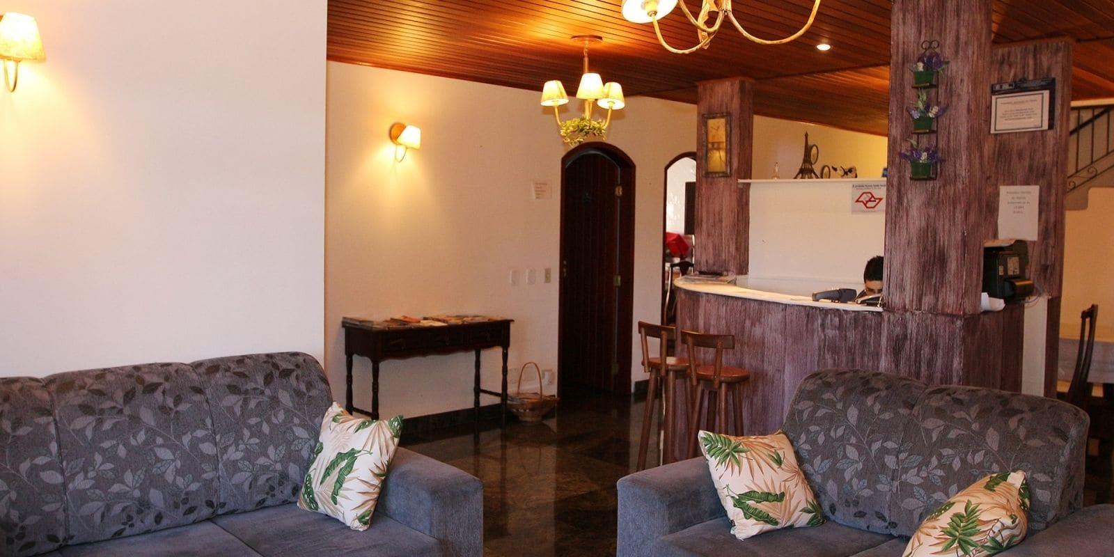 Vista Lobby Pousada Recanto Sião