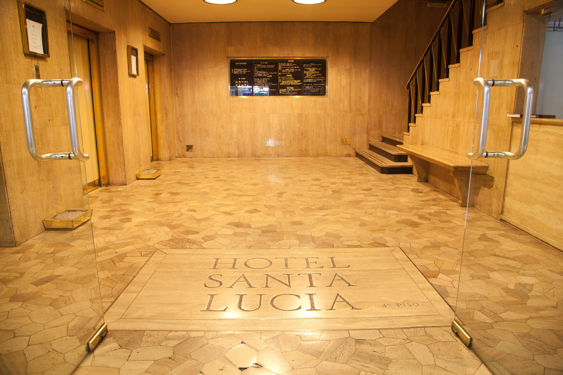 Vista Lobby Hotel Santa Lucía