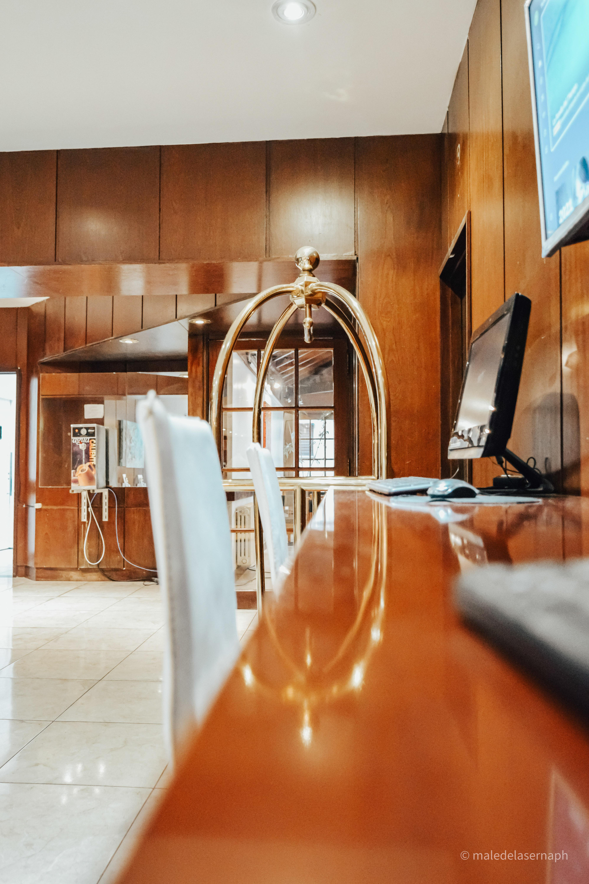 Vista Lobby Argentino Hotel
