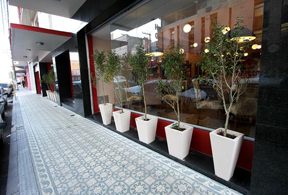 Vista Exterior Hotel Curi