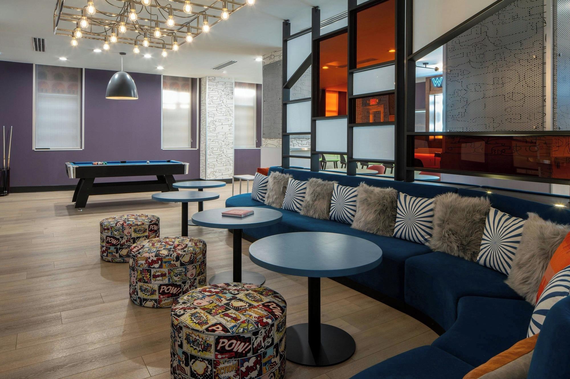 Vista Lobby Aloft by Marriott Memphis Downtown