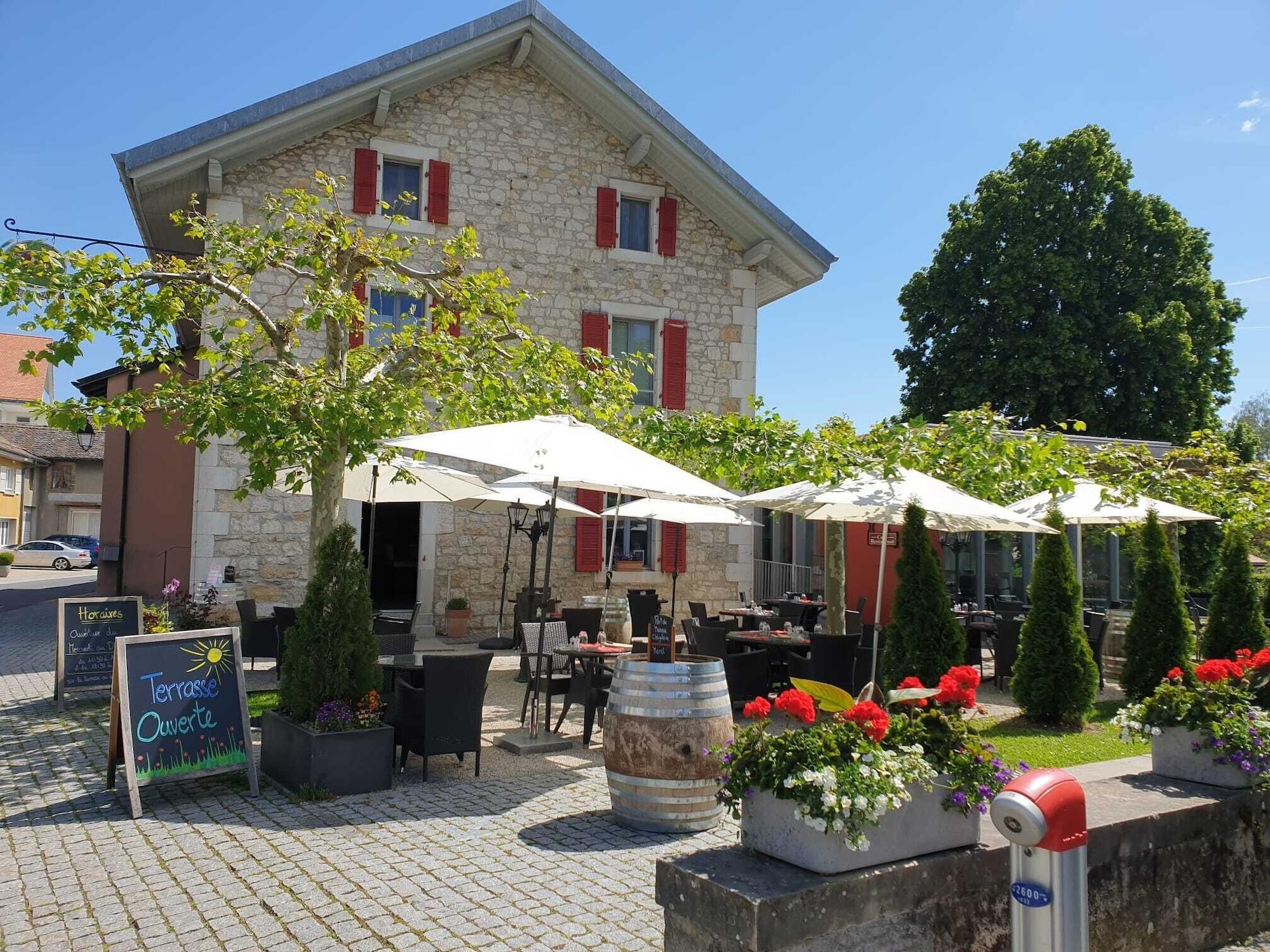 Vista Exterior Hôtel au Boeuf Rouge