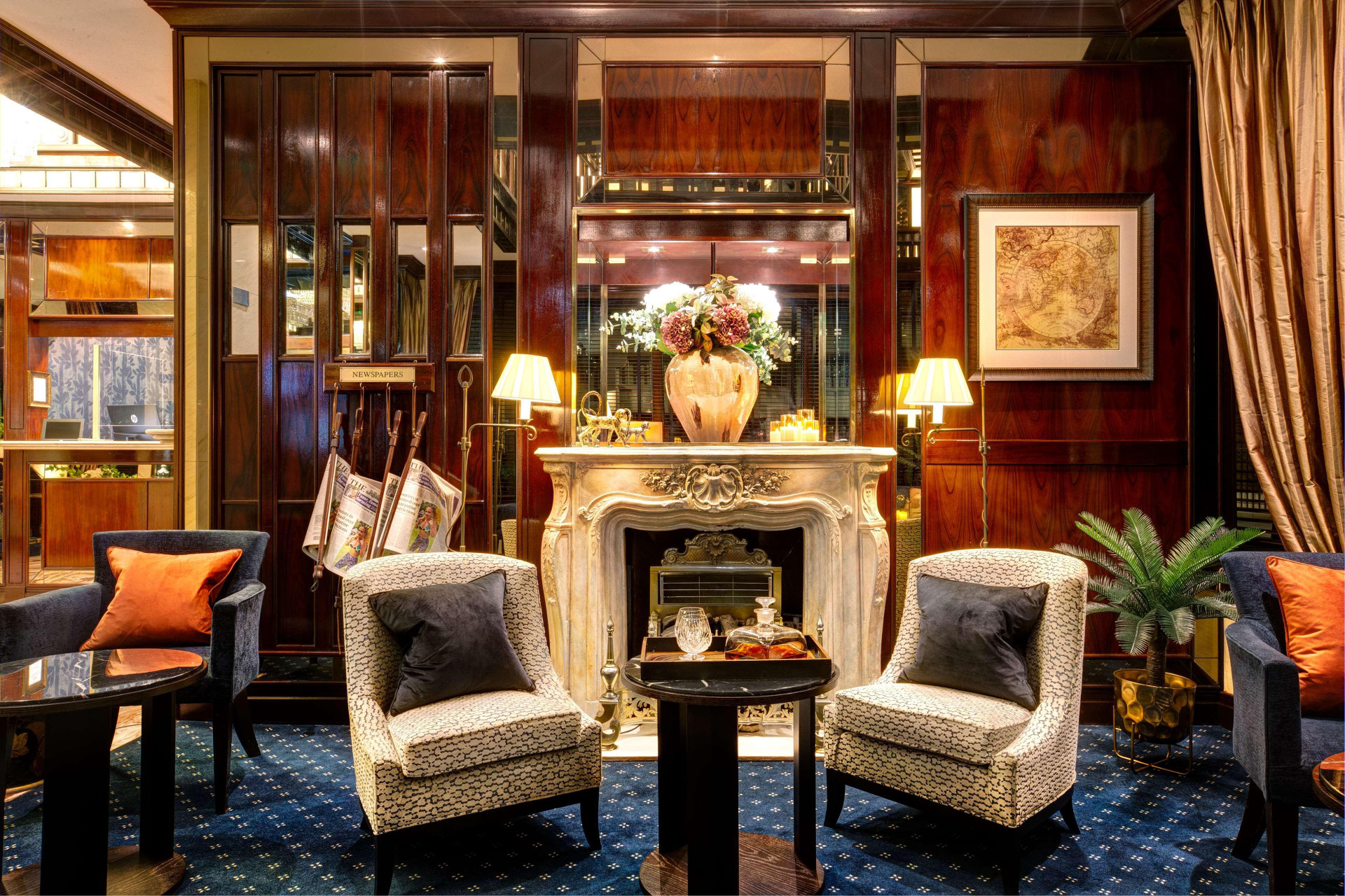Vista Lobby The Rathbone Hotel, Fitzrovia