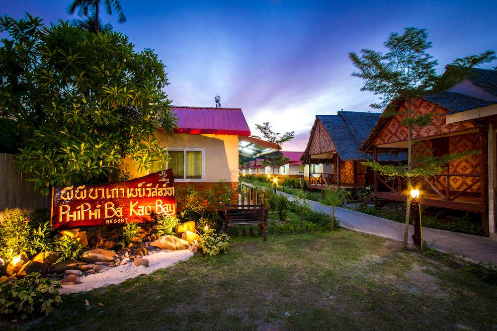 Vista da fachada Phi Phi Ba Kao Bay Resort