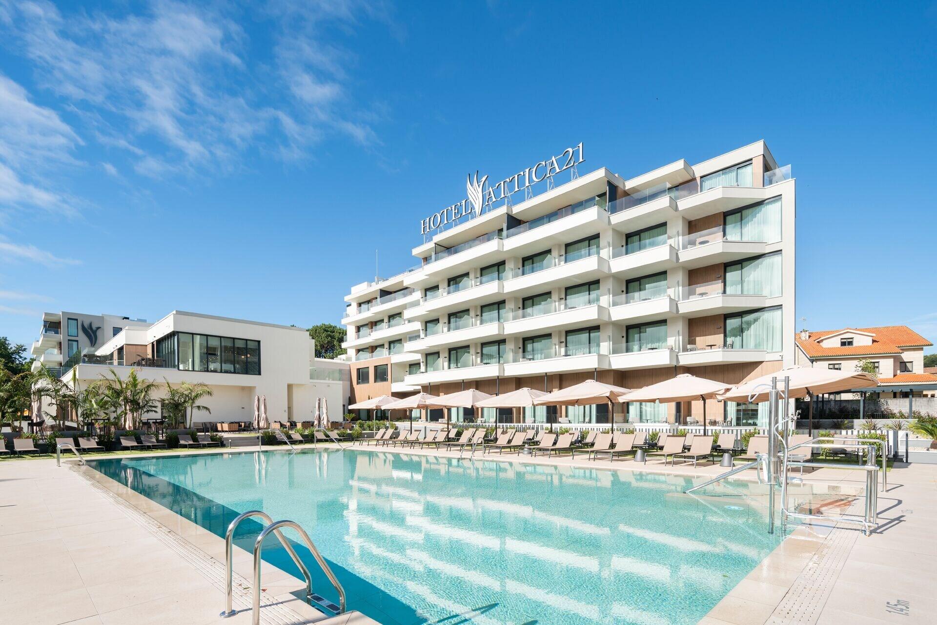 Vista Exterior Hotel Attica21 Vigo