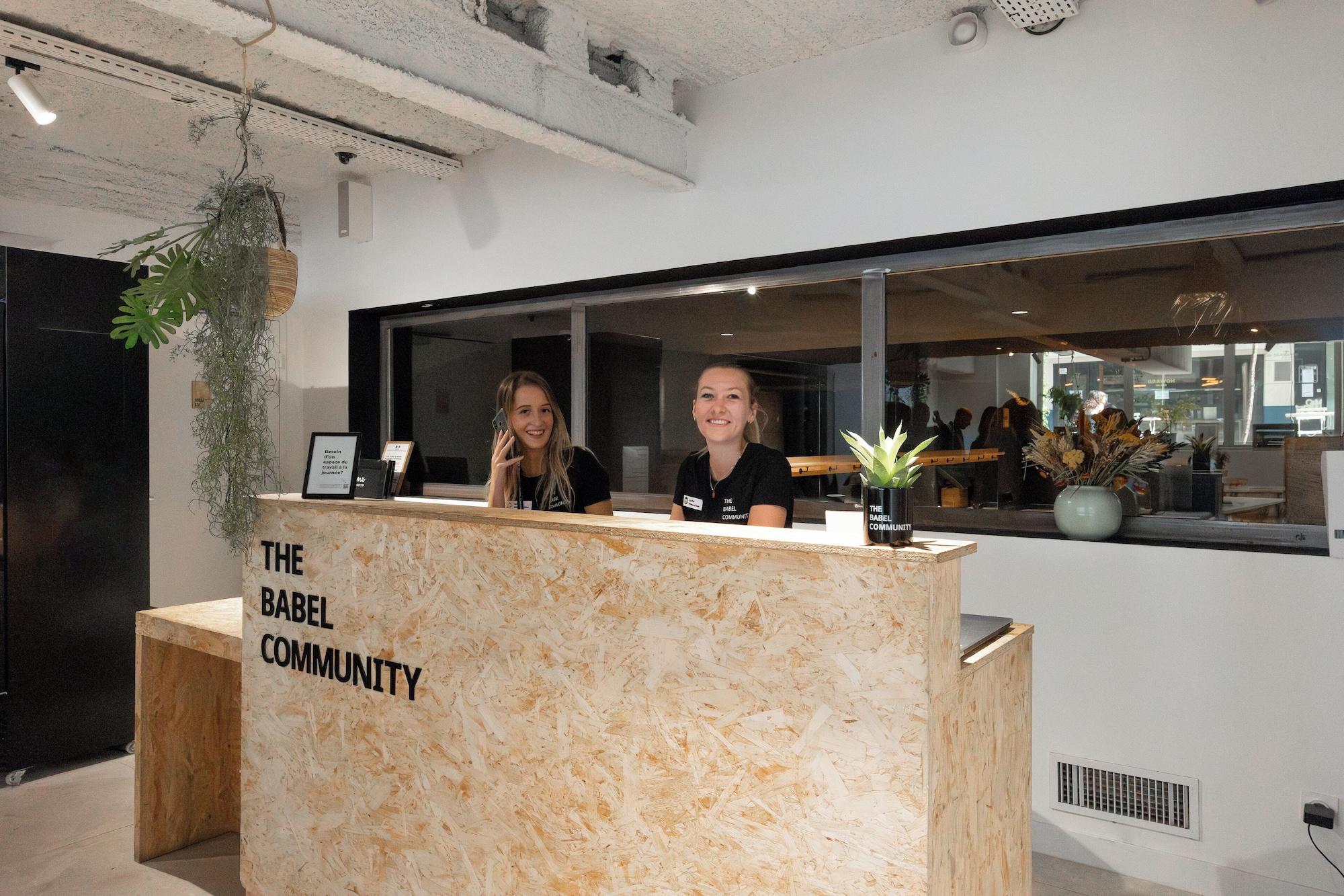 Vista Lobby Les Appartements de Babel Vieux Port