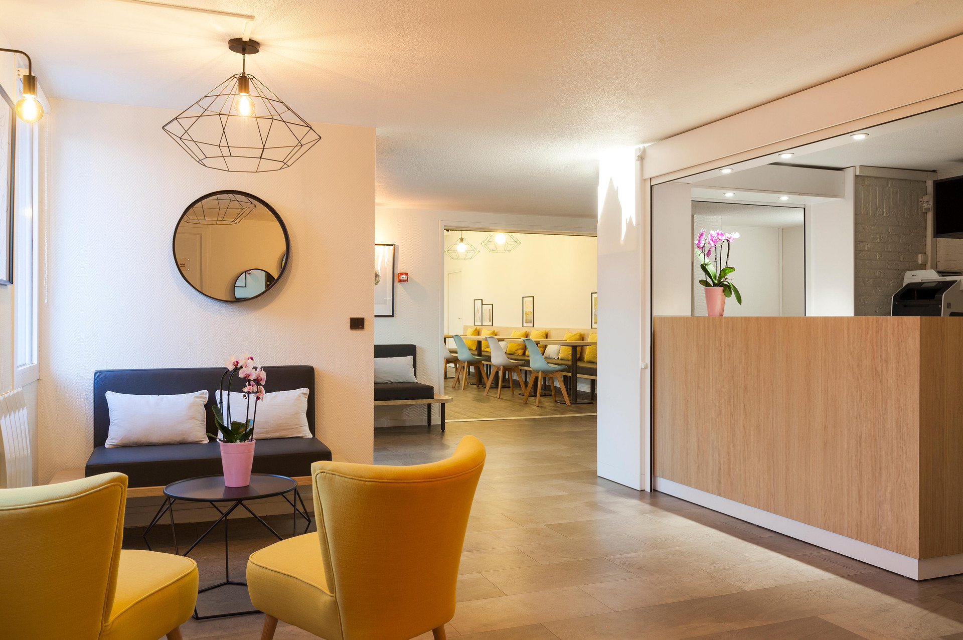Vista Lobby Comfort Hotel Amiens Nord