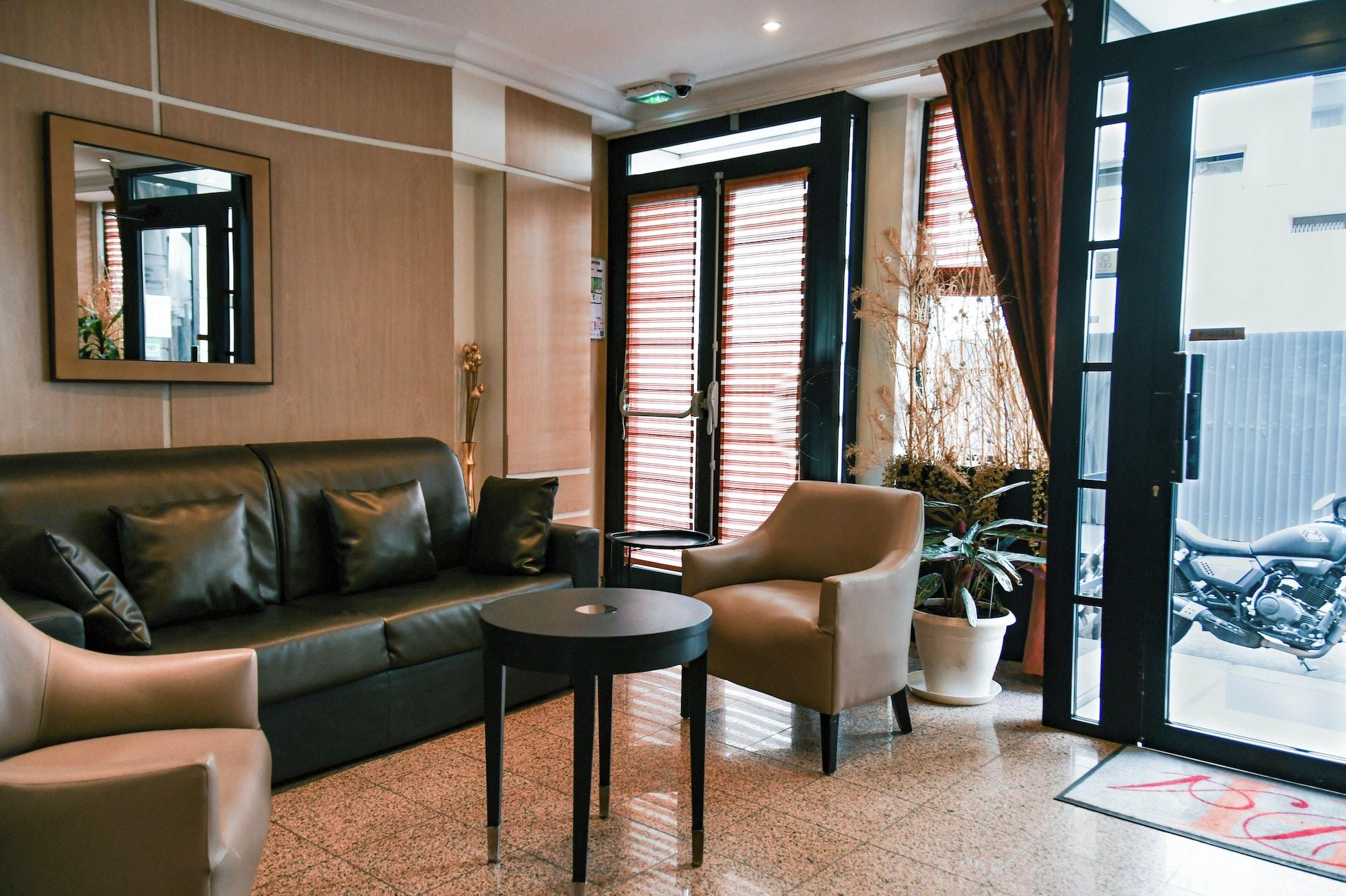 Vista Lobby Hôtel Des Deux Avenues