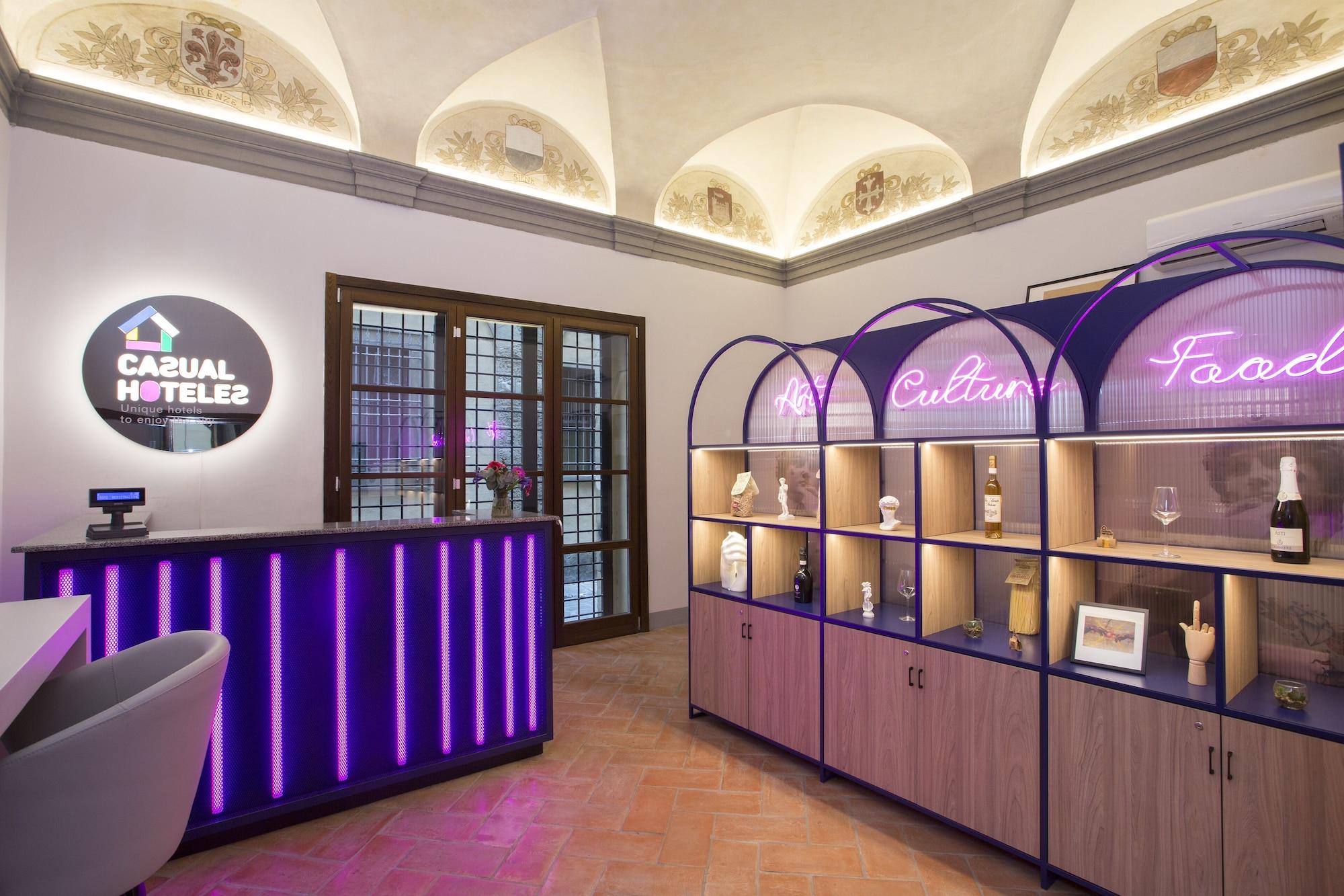 Vista Lobby Casual Rinascimento Firenze Hotel