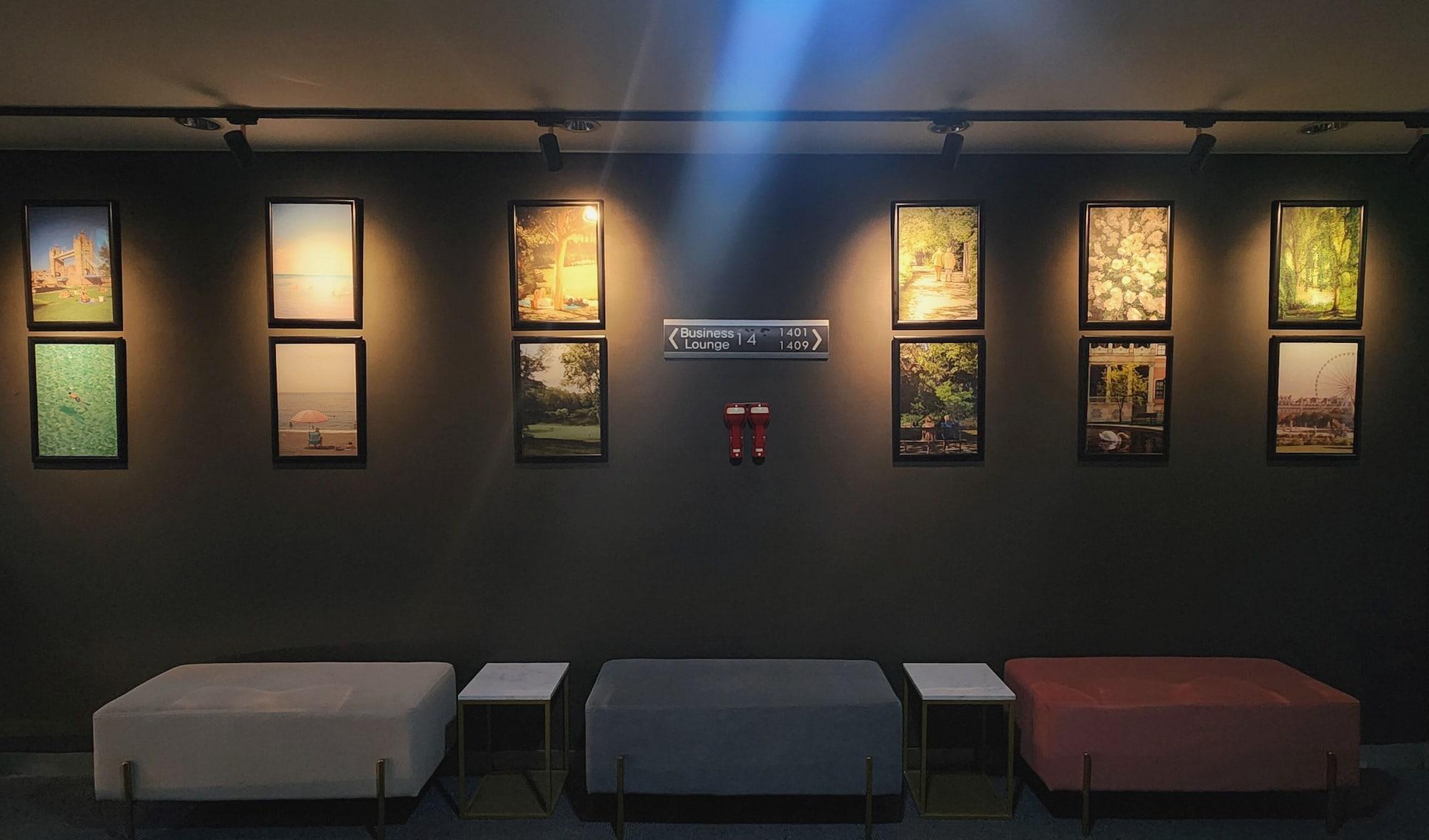 Vista Lobby Brown Suites Hotel Sinchon Central