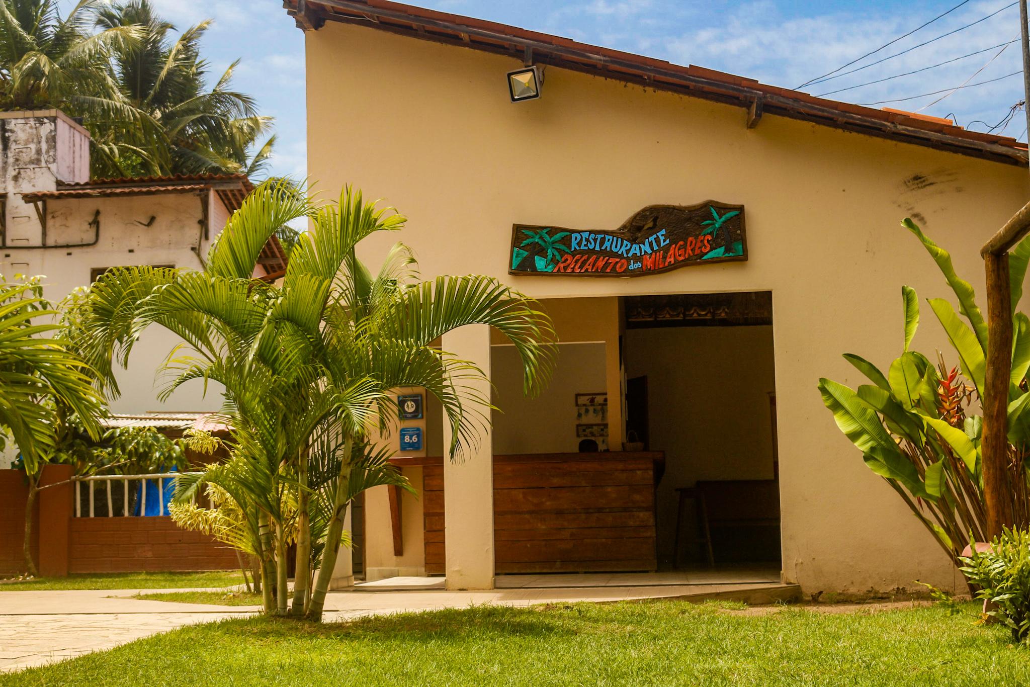 Vista Exterior Pousada Recanto dos Milagres