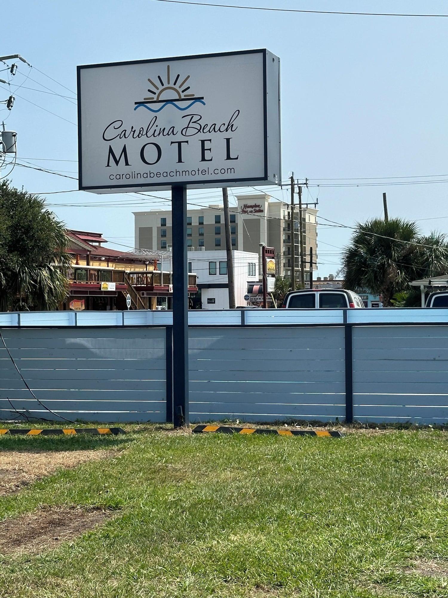 Vista da fachada Carolina Beach Motel