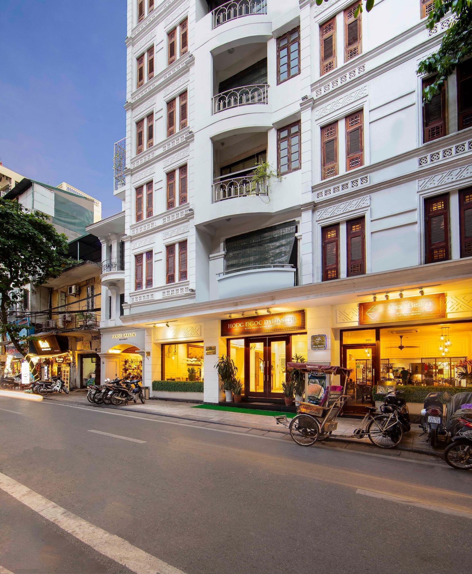 Vista Exterior Hong Ngoc Dynastie Boutique Hotel & Spa