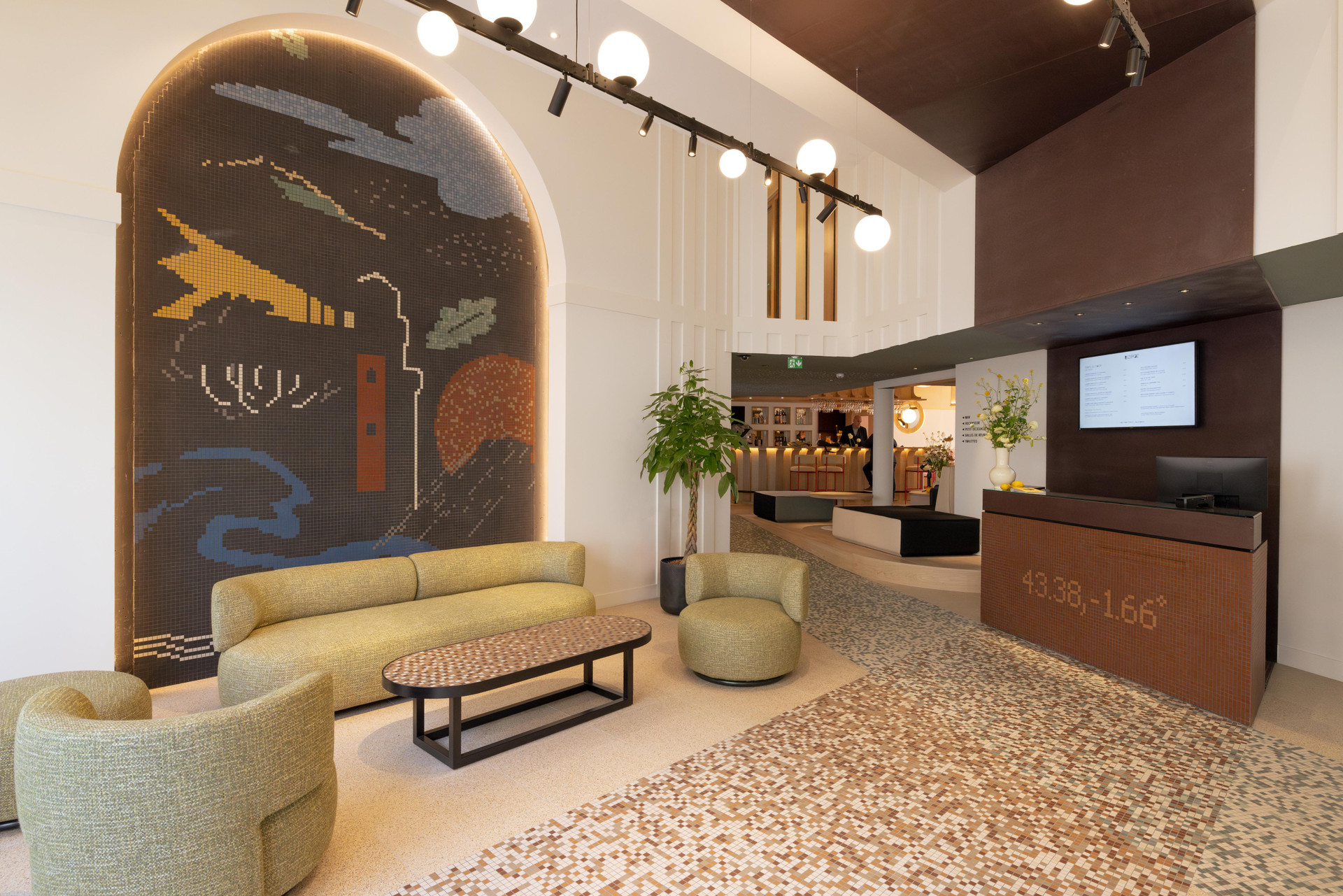 Vista Lobby BIZIPOZ HOTEL