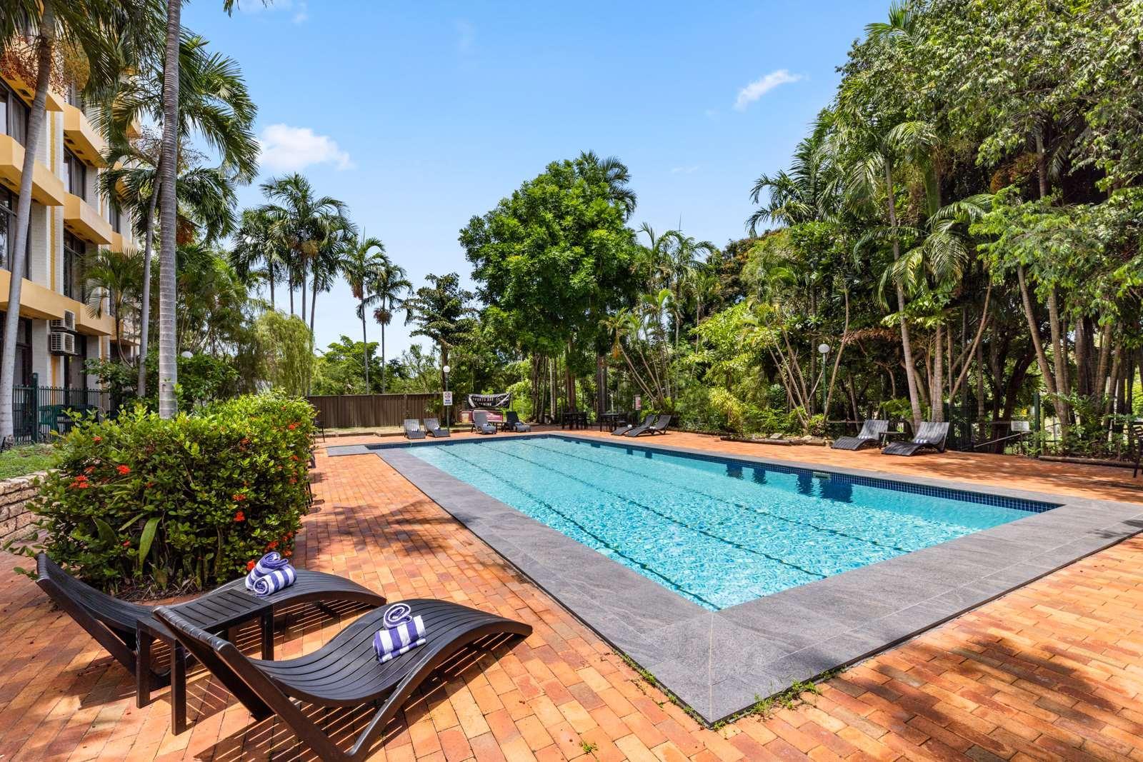 Vista Piscina Frontier Darwin Hotel