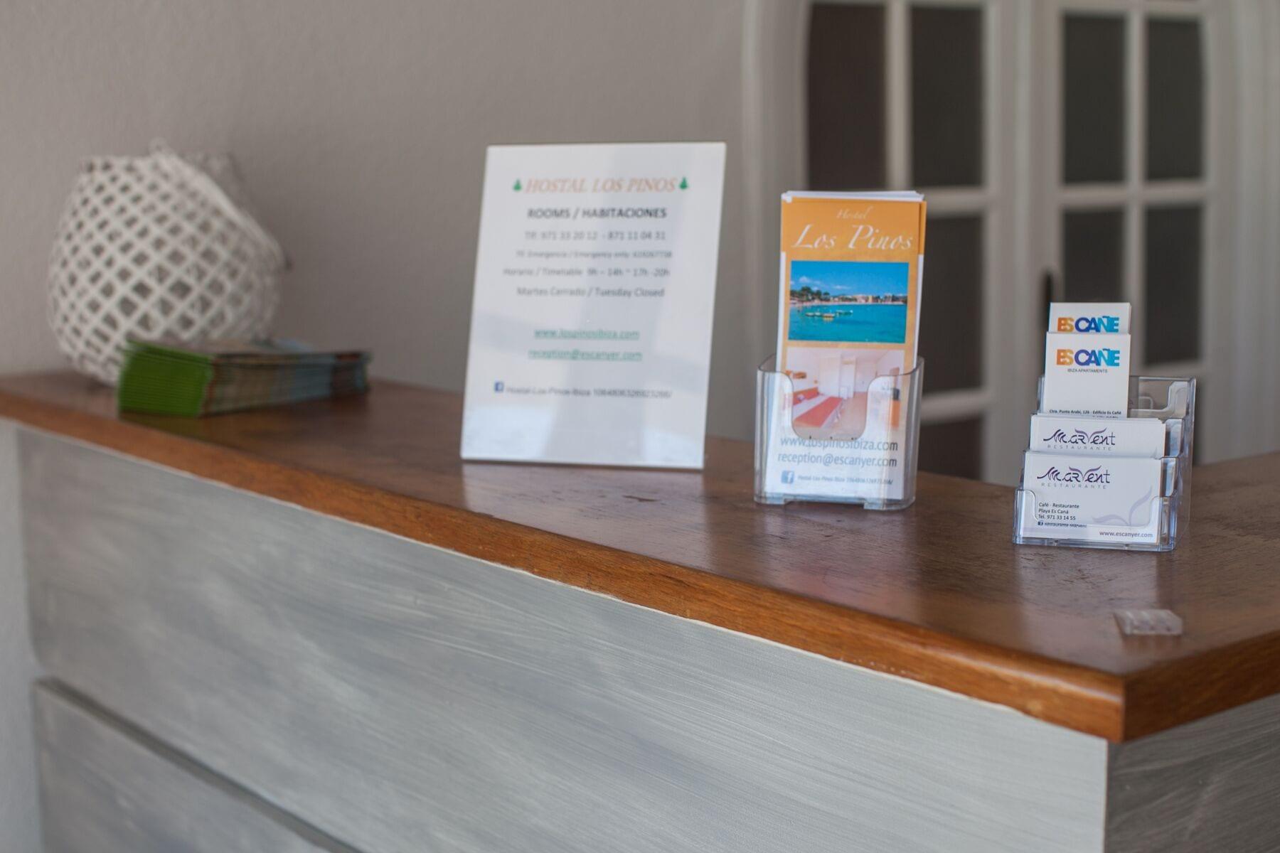 Vista Lobby Hostal Los Pinos