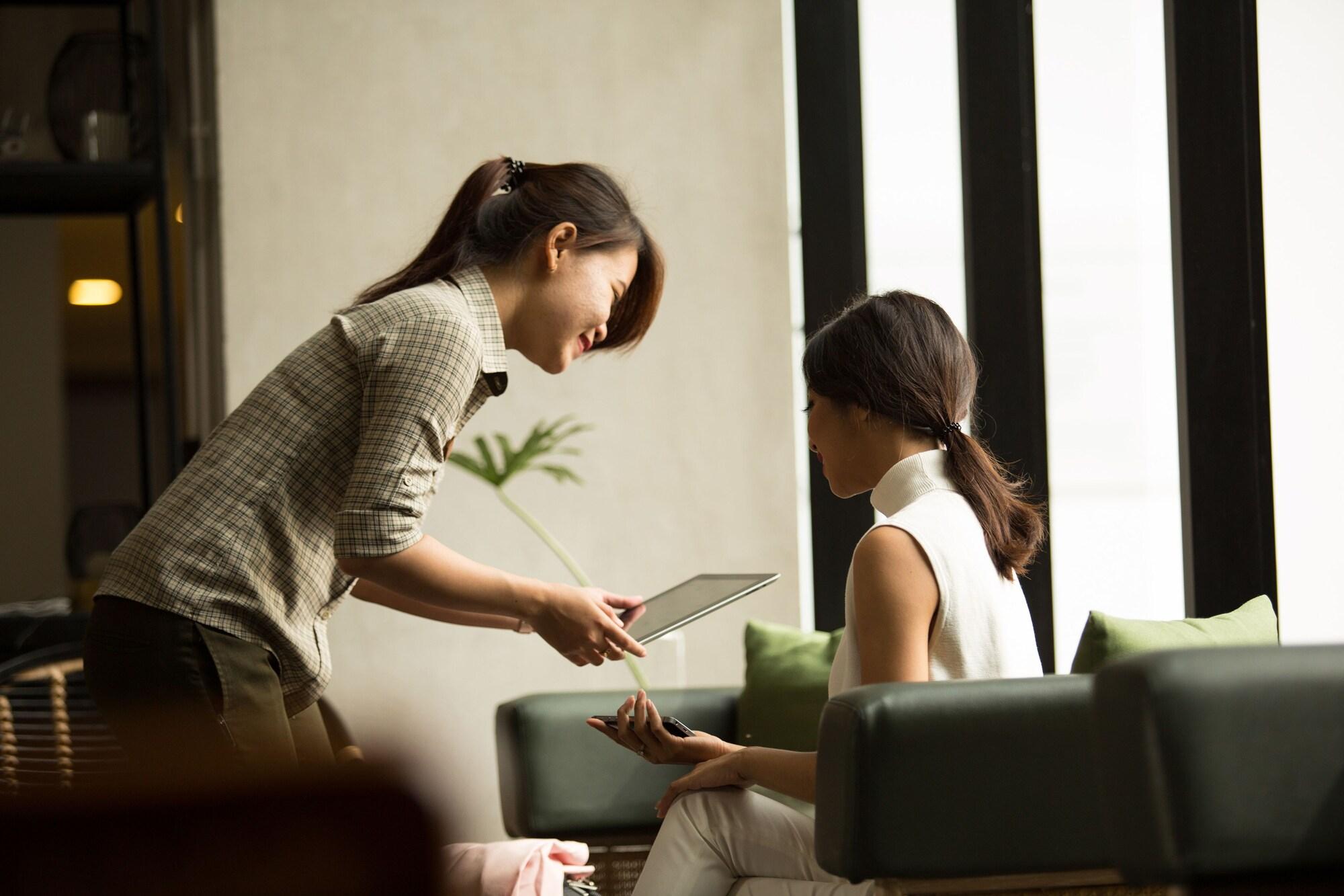 Vista Lobby Gaia Cosmo Hotel