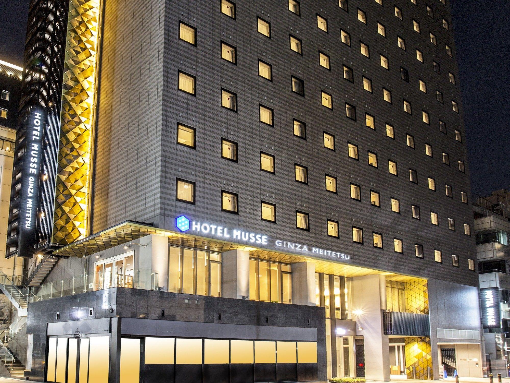 Vista da fachada HOTEL MUSSE GINZA MEITETSU
