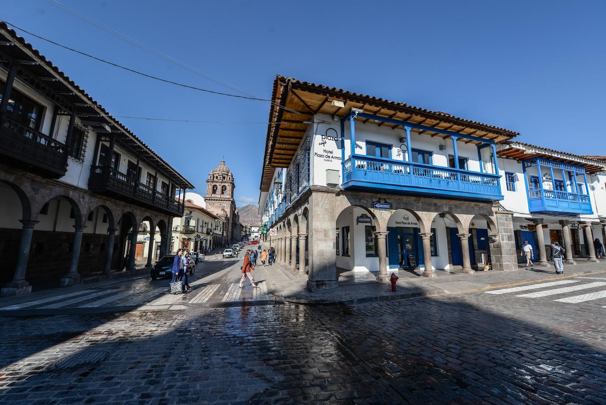 Vista Exterior Hotel Plaza de Armas Cusco