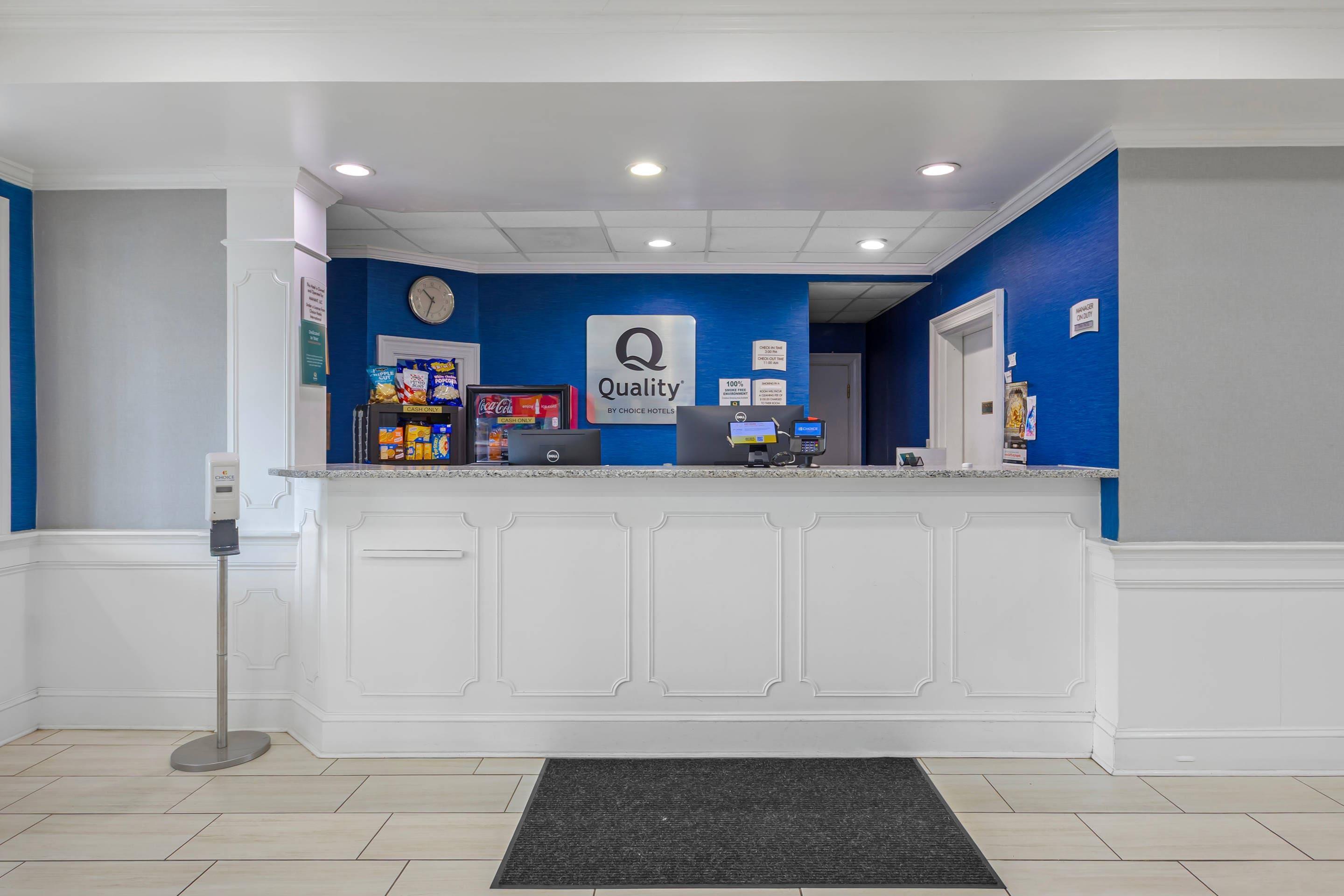 Vista Lobby Quality Inn & Suites Edgefield