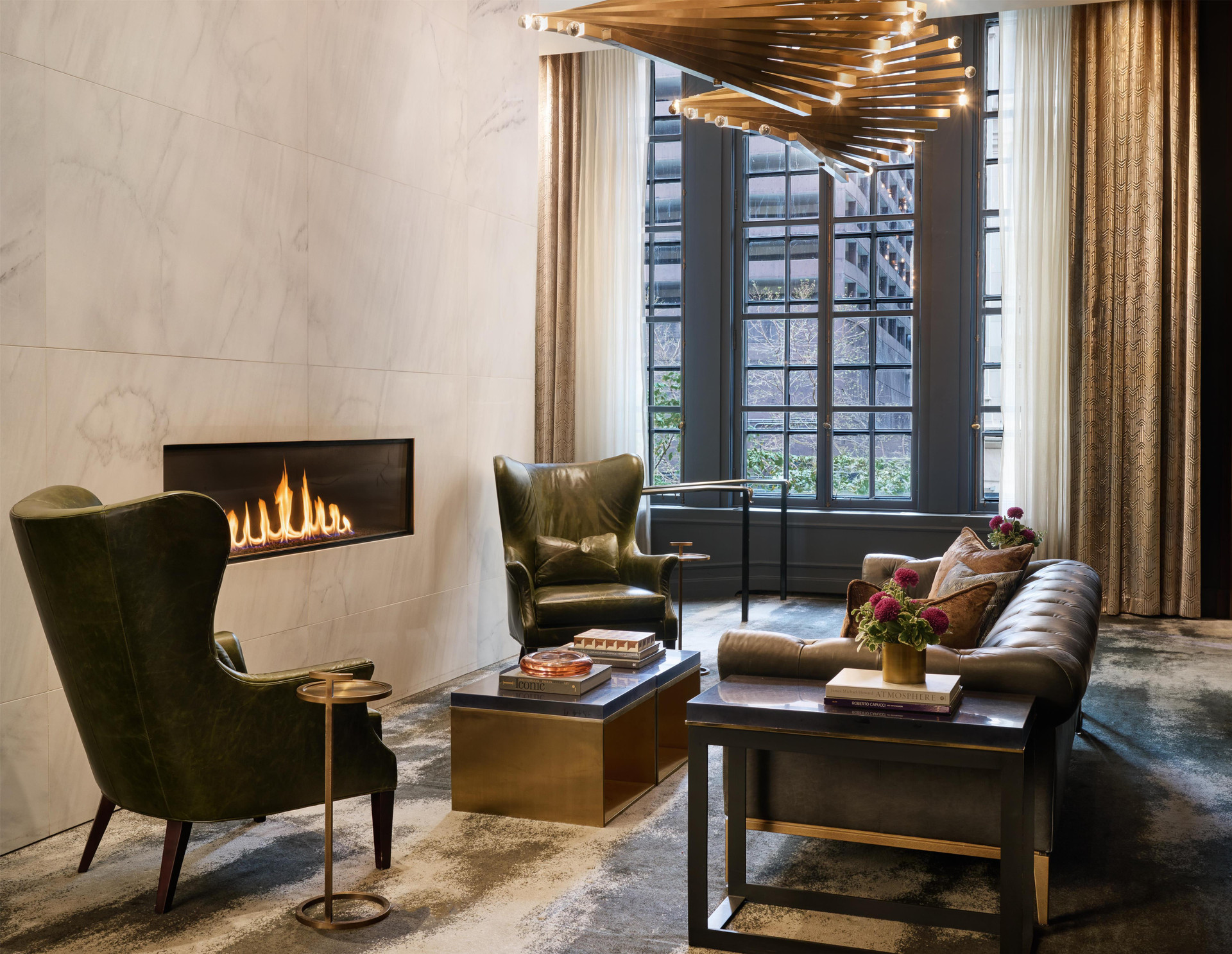 Vista Lobby The Allegro Royal Sonesta Hotel Chicago Loop