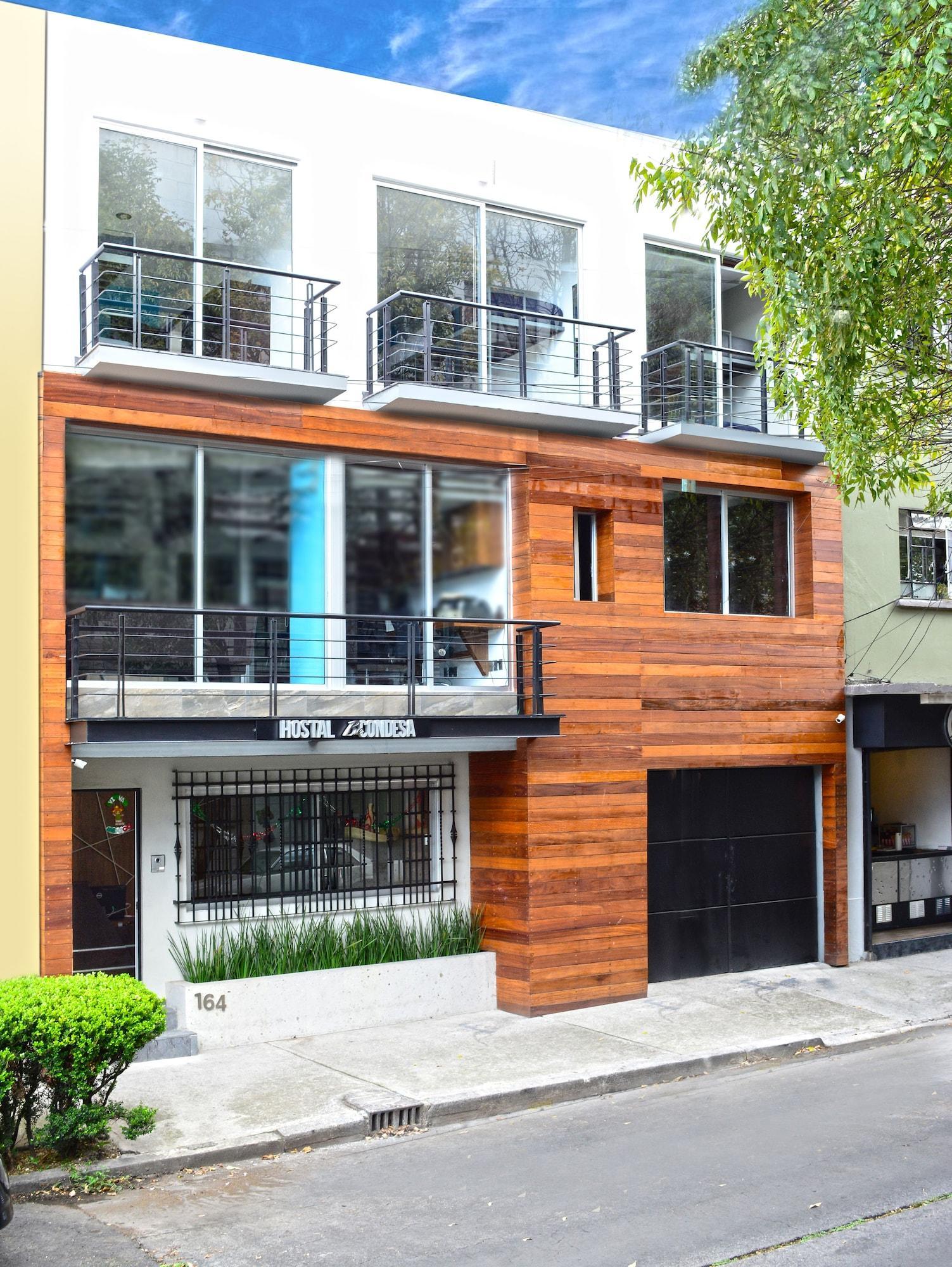 Vista Exterior Hostal Be Condesa