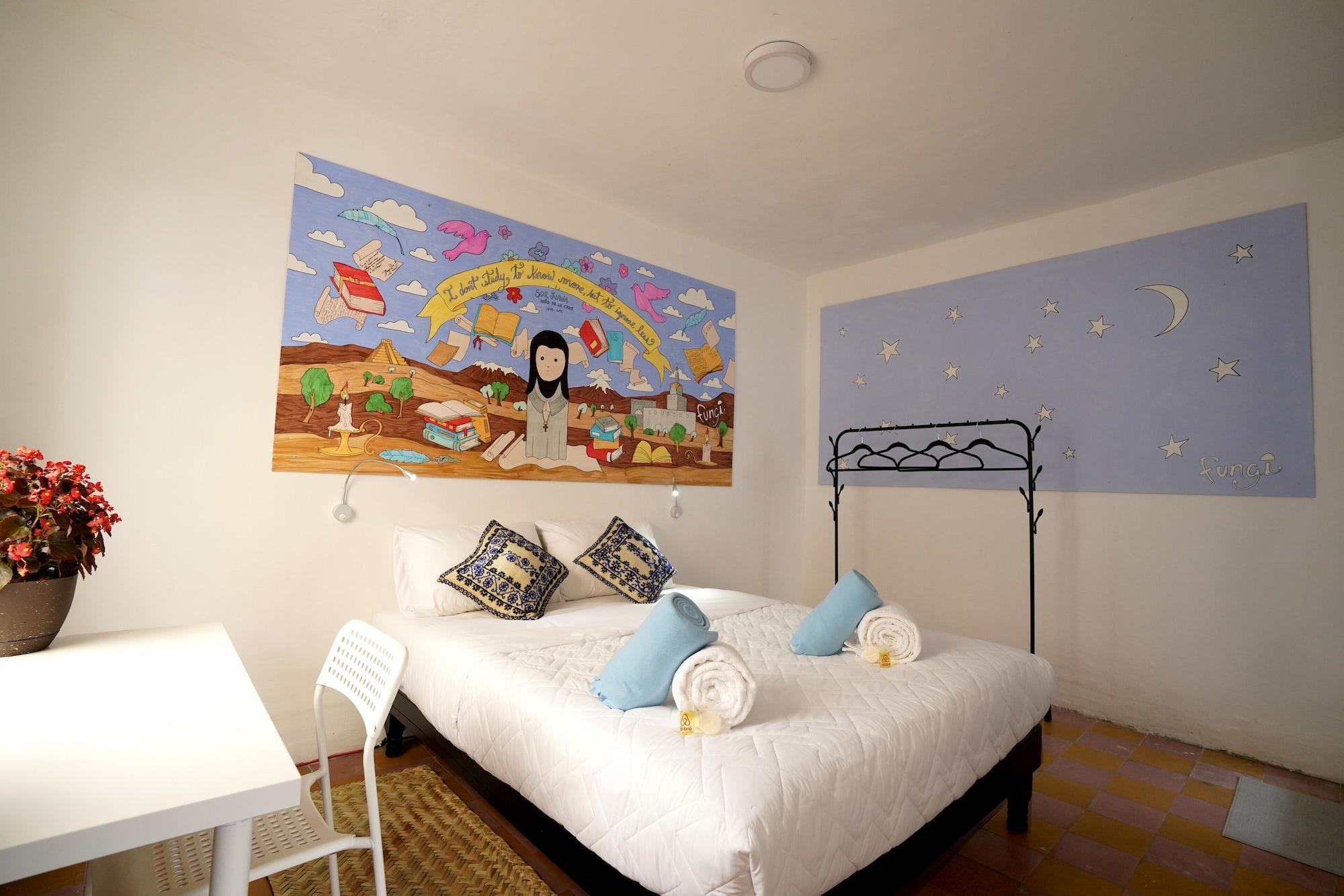 Habitación Hostal Fungi Casa Rosa