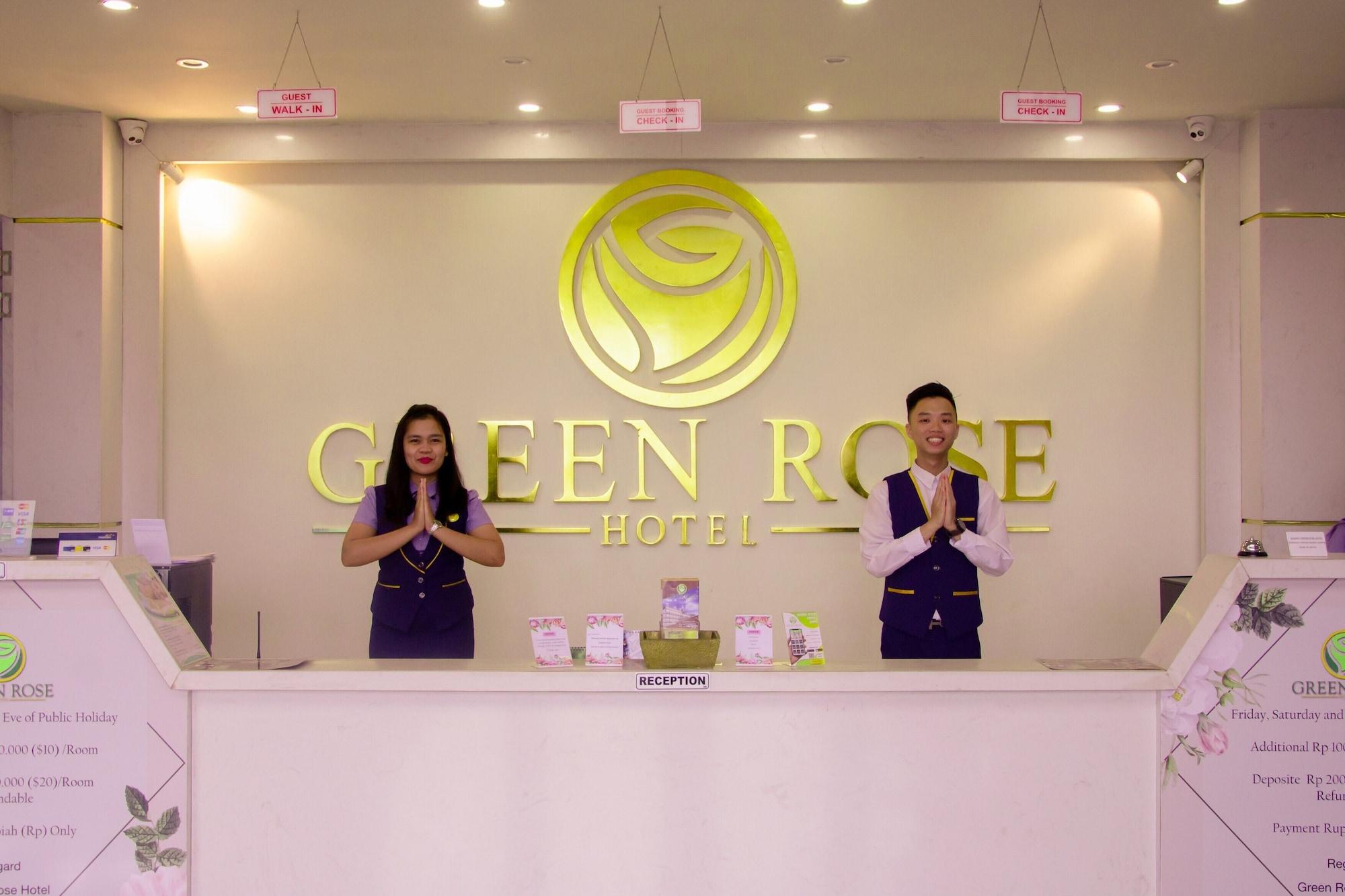 Vista Lobby Green Rose Hotel