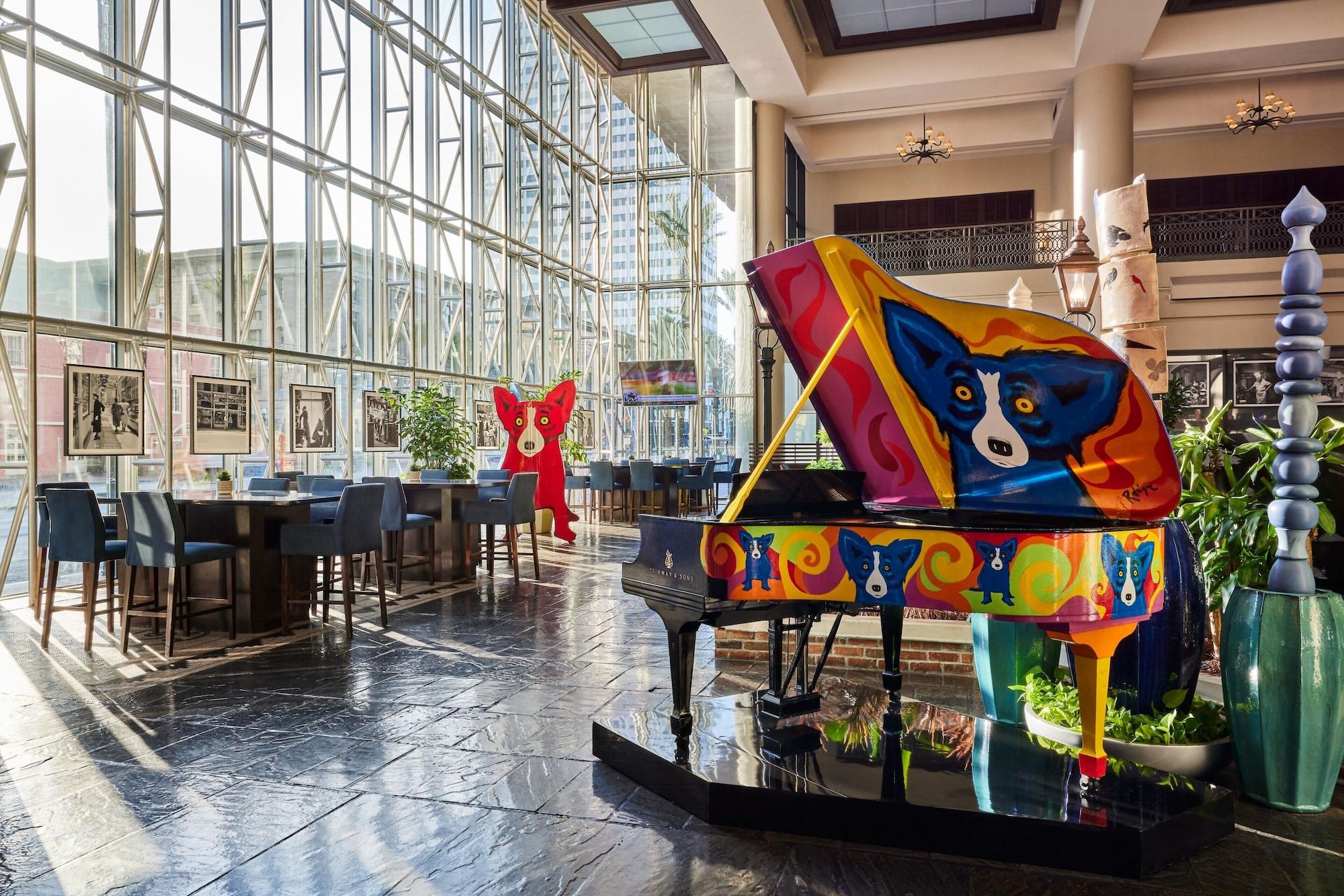 Vista Lobby Sheraton New Orleans Hotel