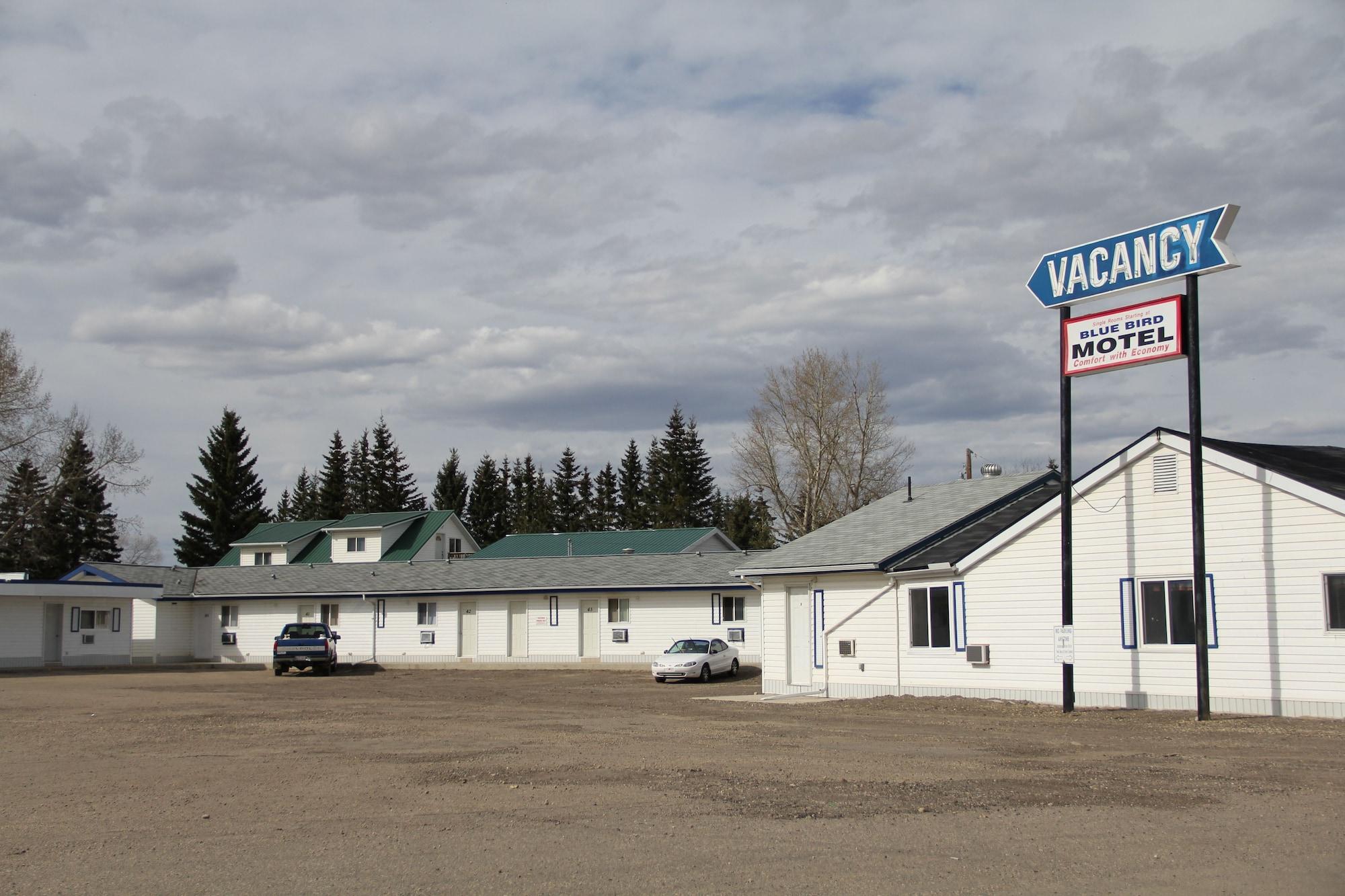 Vista Exterior Bluebird Motel