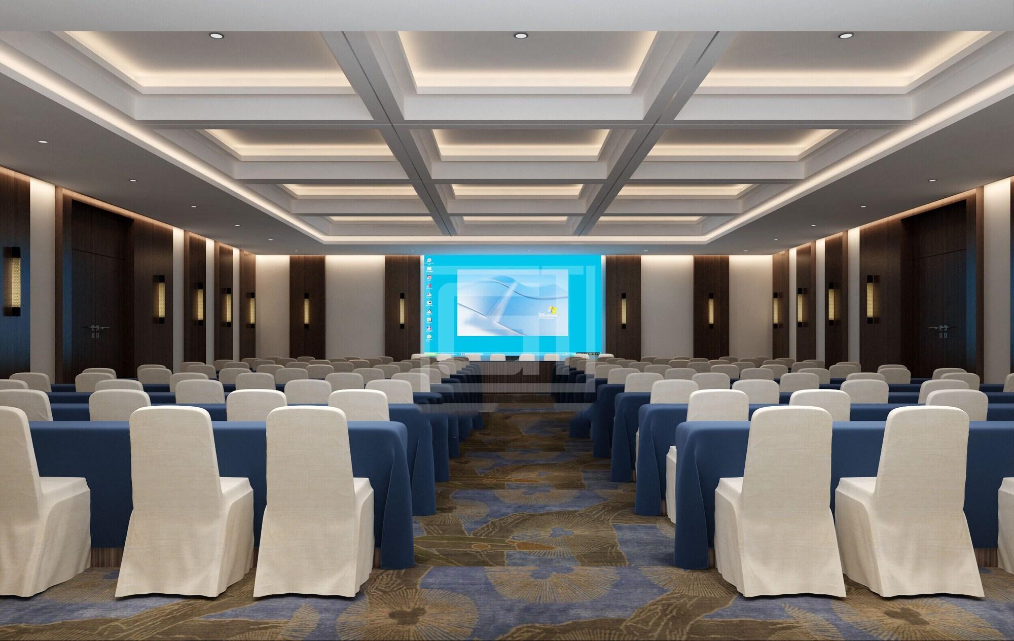 Sala de Reuniones Qianna Jiuhe Boutique Hotel Zhoukou Shop