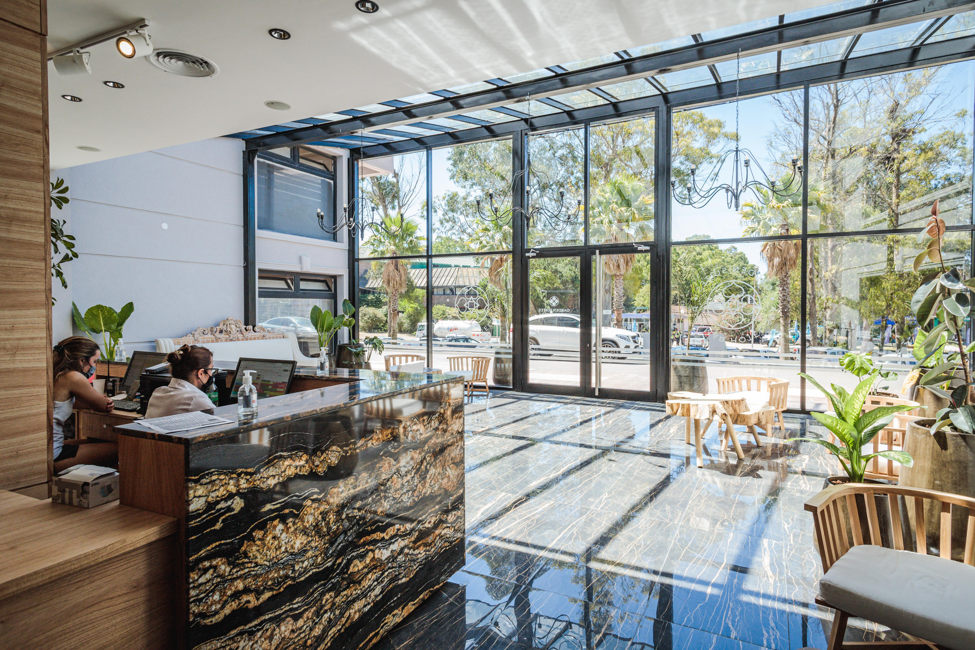 Vista Lobby Garden Suites Pinamar