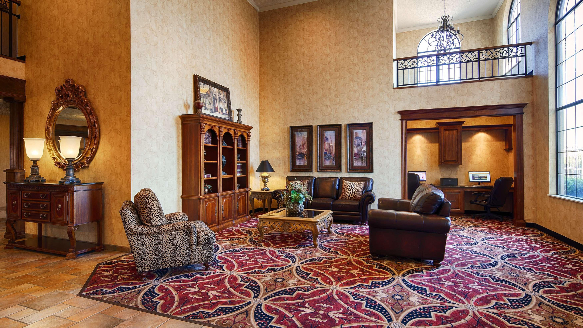 Vista Lobby Best Western Plus Southpark Inn & Suites
