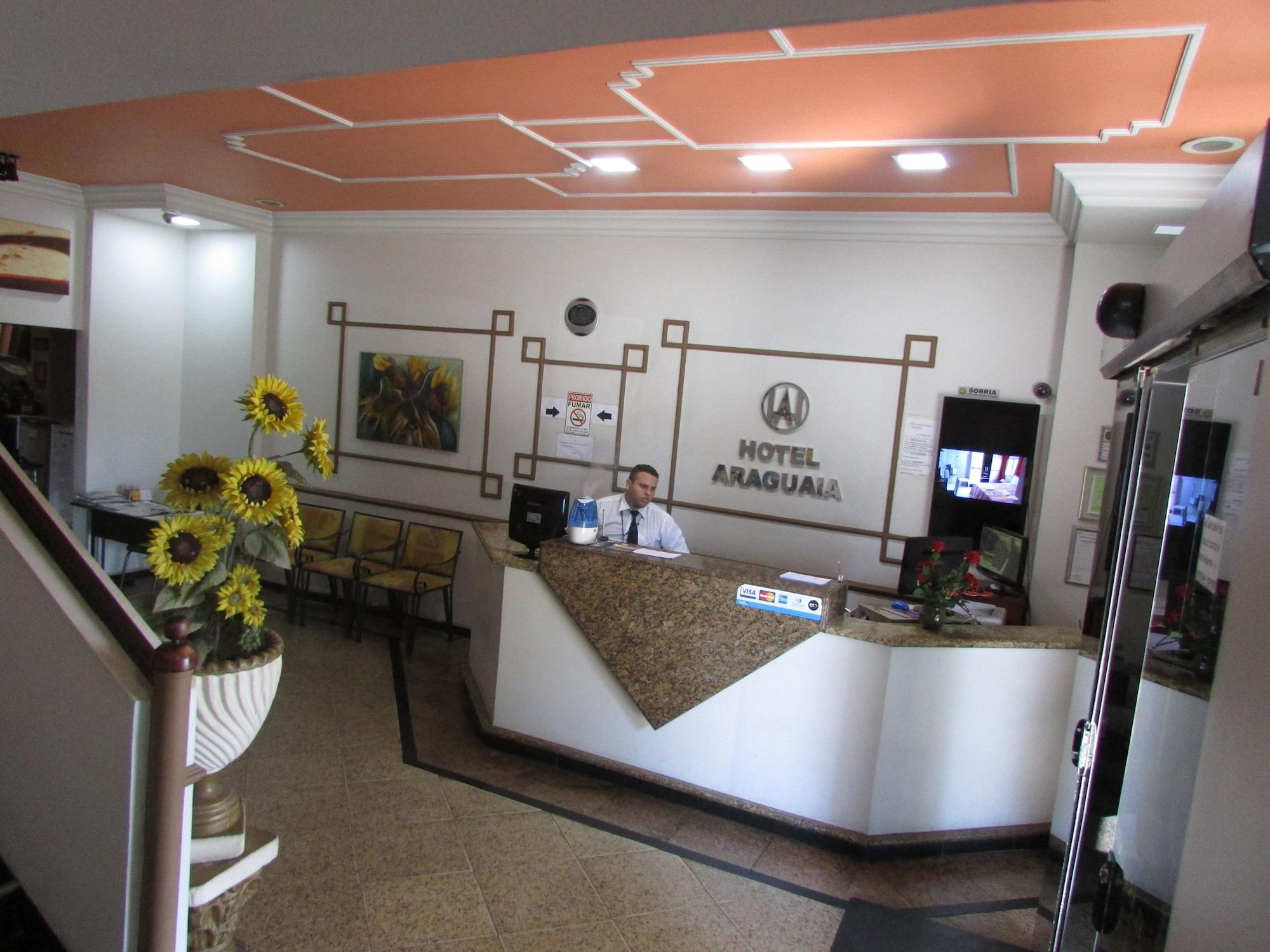 Vista Lobby Hotel Araguaia Goiania