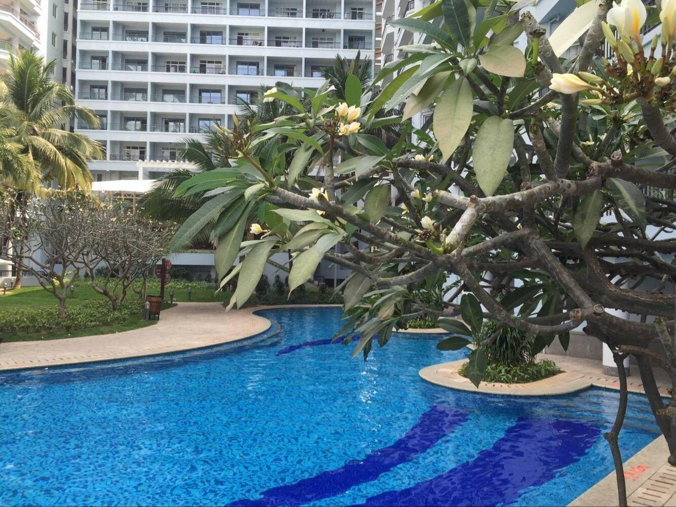 Vista Piscina Tianze Beach Resort Sanya