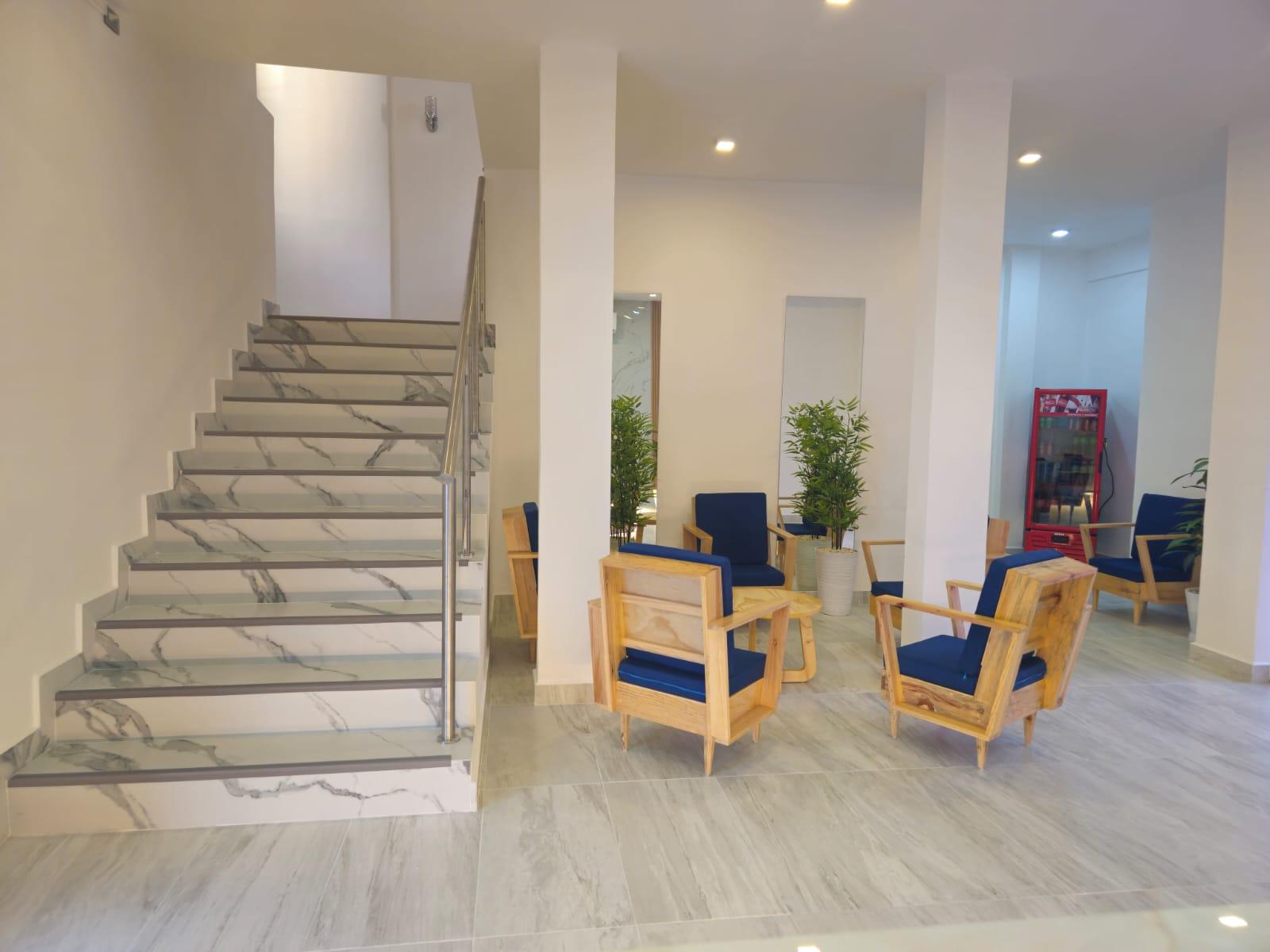 Vista Lobby Hotel Hacienda de Castilla