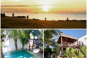Alquiler Vacacional - Casa Huul Kiin, with beautiful Mayan pool and palapa!