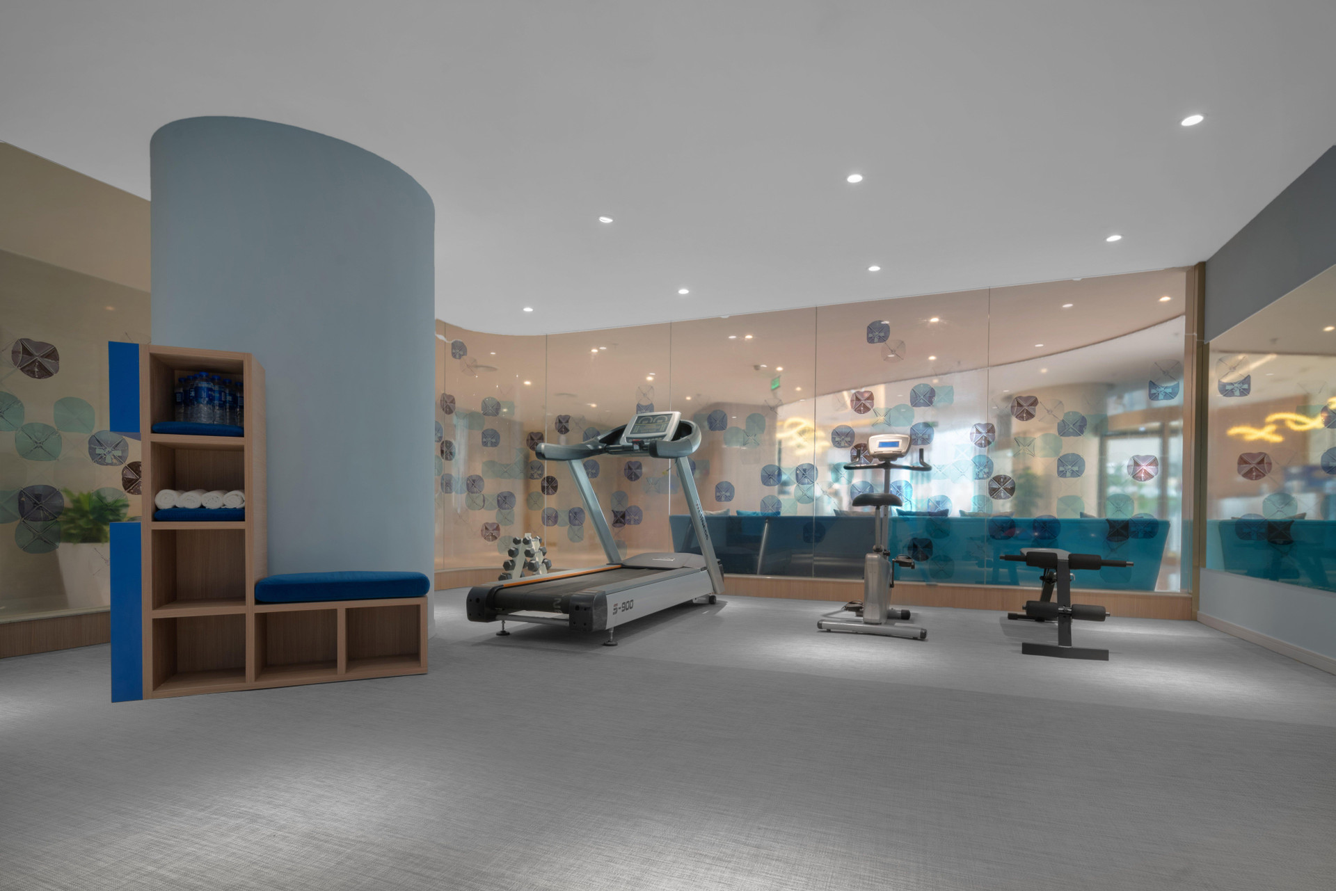Gimnasio Holiday Inn Express Shanghai Jinqiao Central by IHG