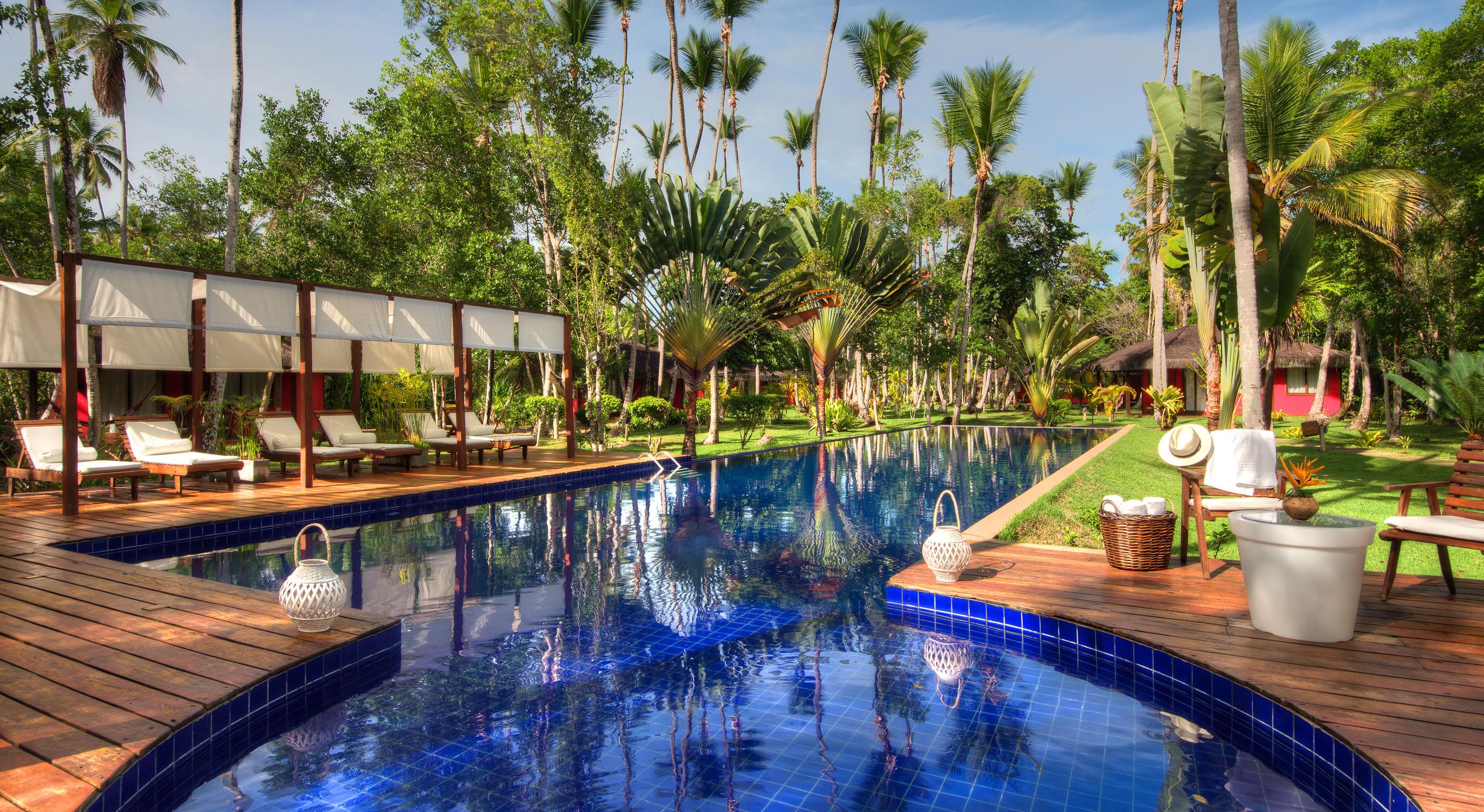 Vista Piscina Vila dos Orixás Boutique Hotel