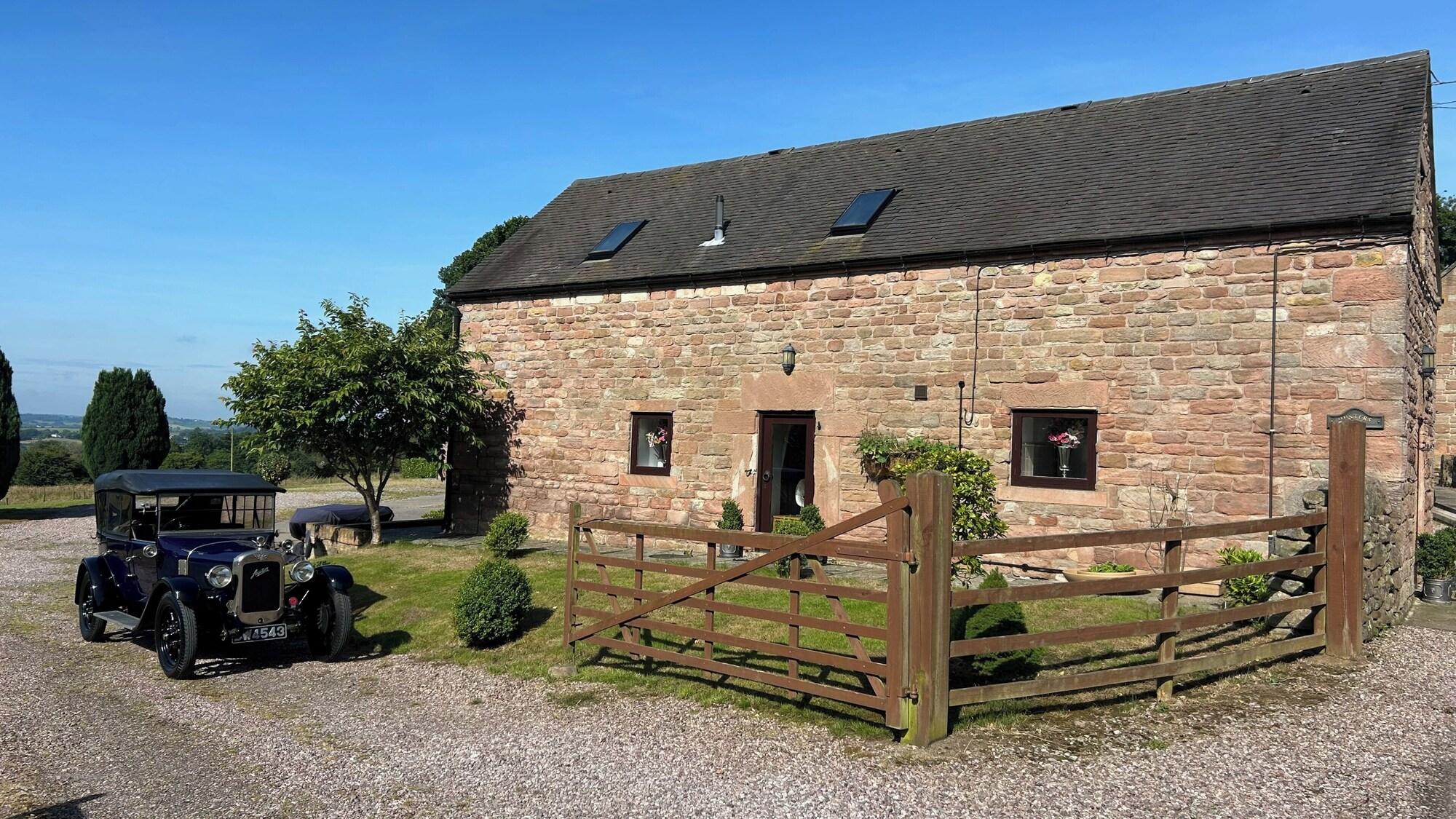 Vista Exterior Barn-sleeps 4-pets Ok-parking-near Alton Towers