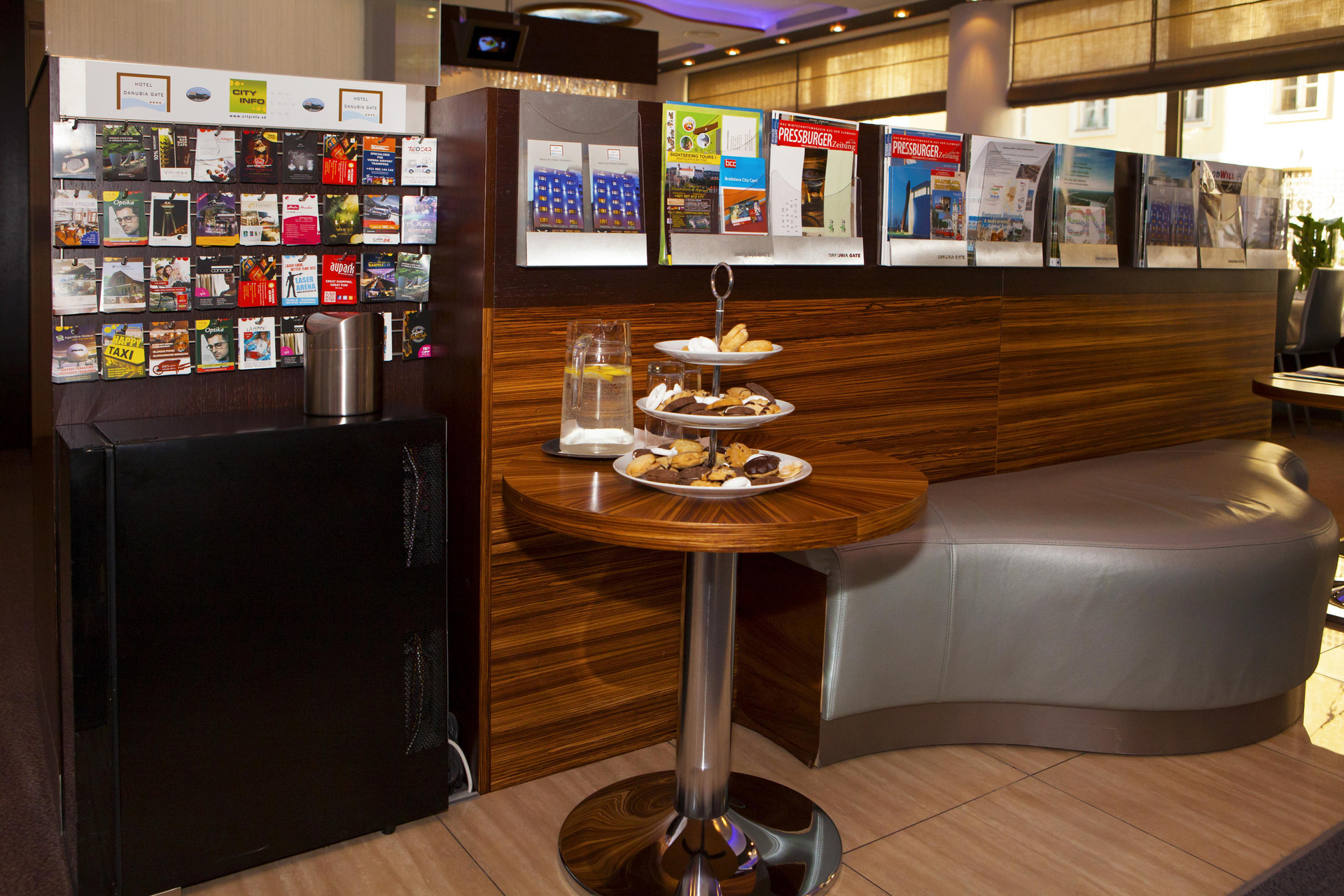 Vista Lobby Hotel Danubia Gate