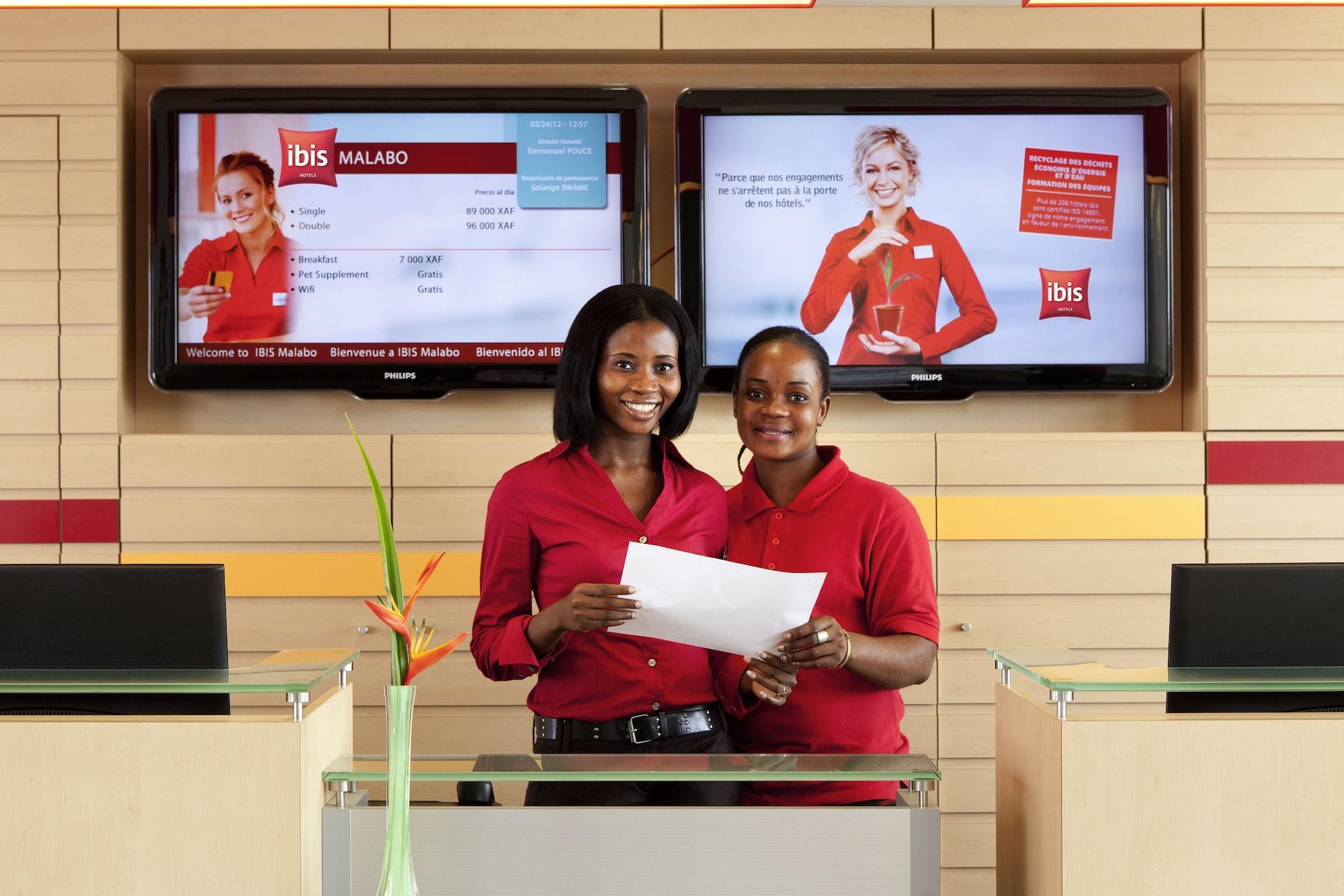 Vista Lobby ibis Malabo