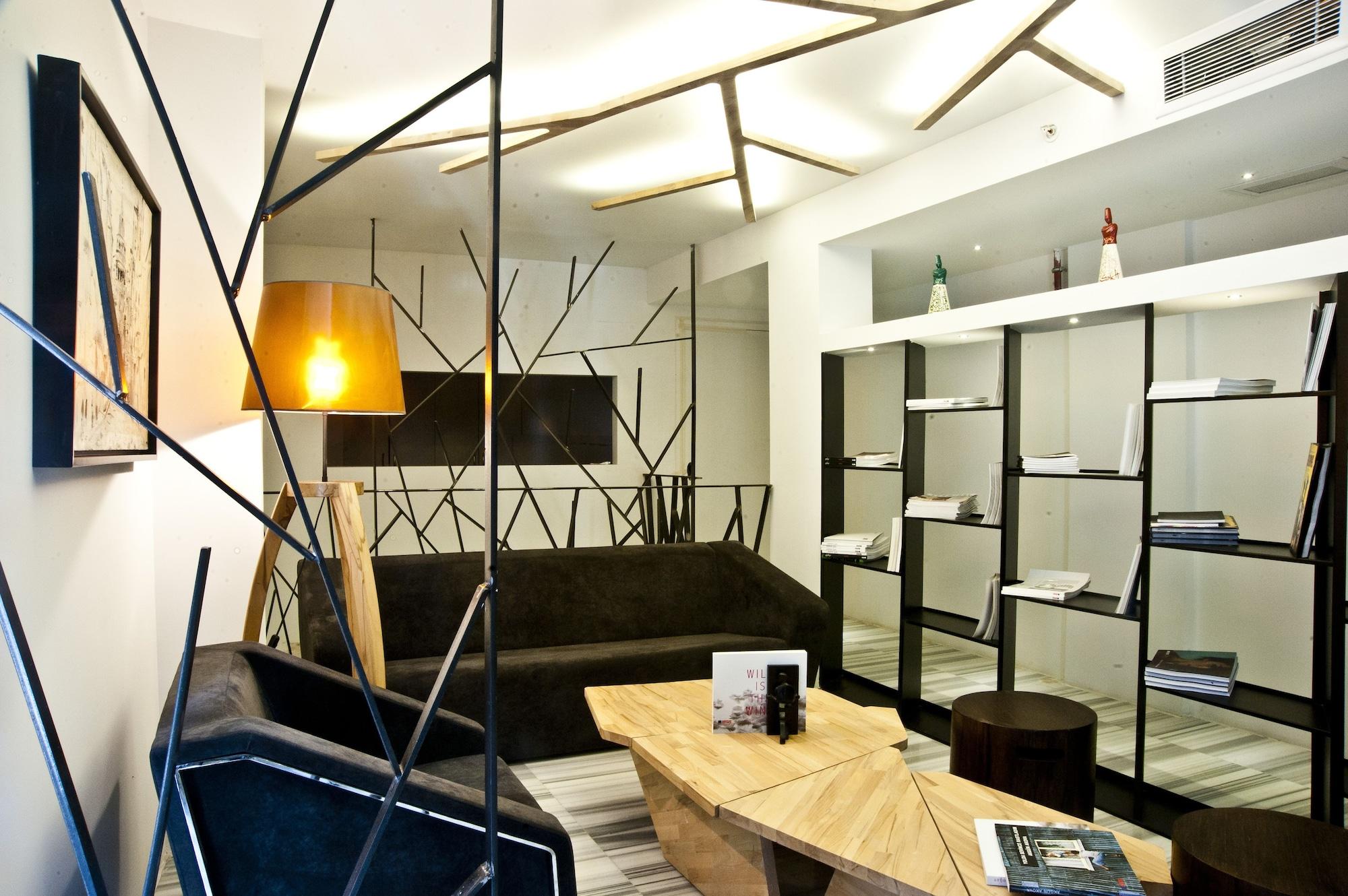 Vista Lobby The Purl Boutique Hotel
