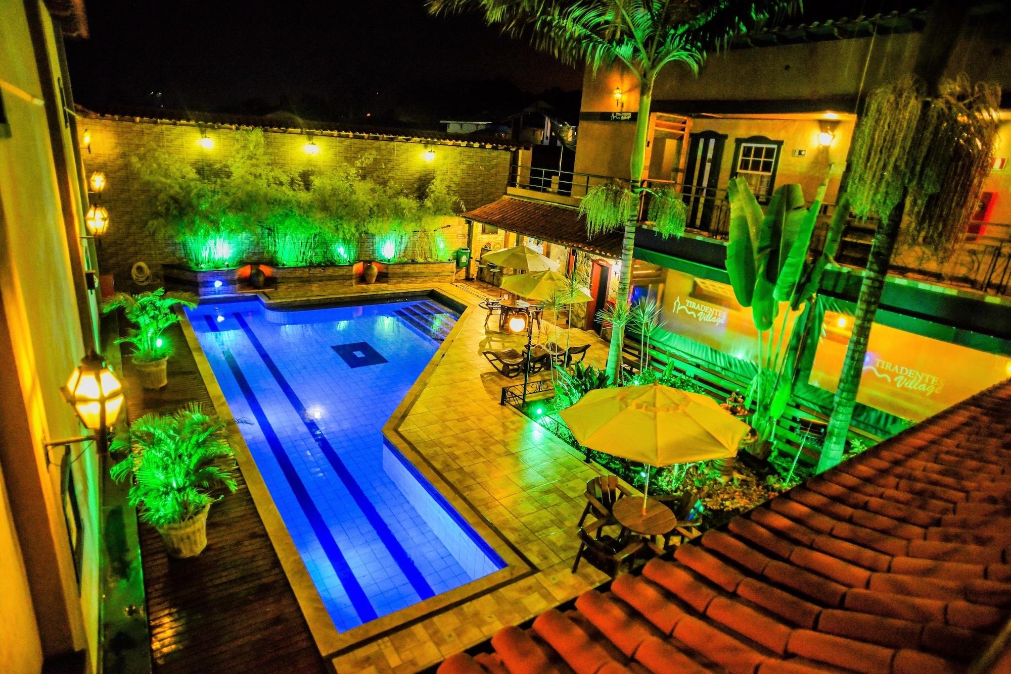 Vista Piscina Pousada Tiradentes Village