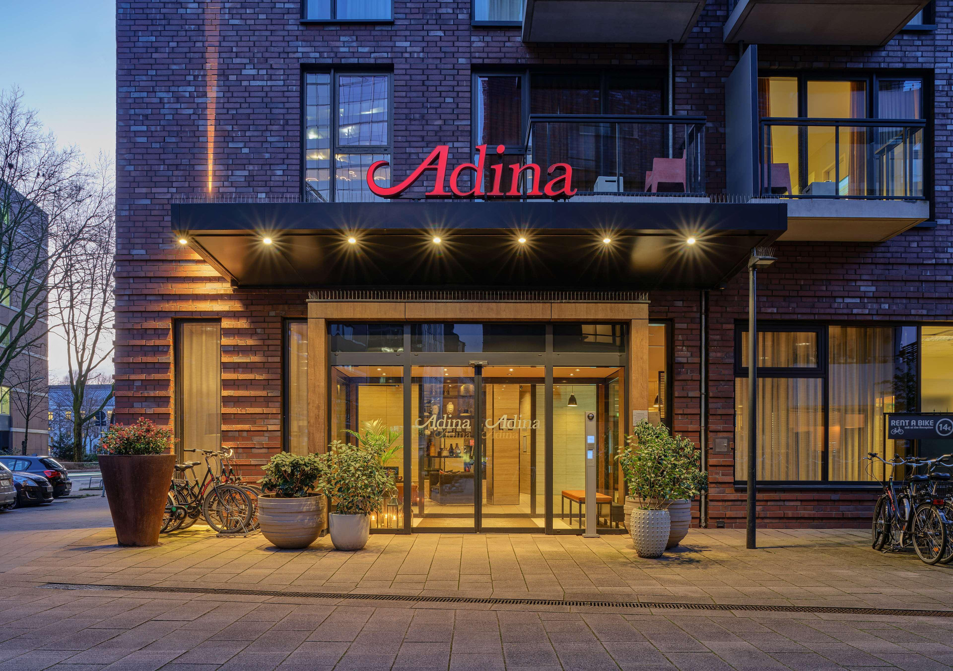 Vista Exterior Adina Apartment Hotel Hamburg Michel
