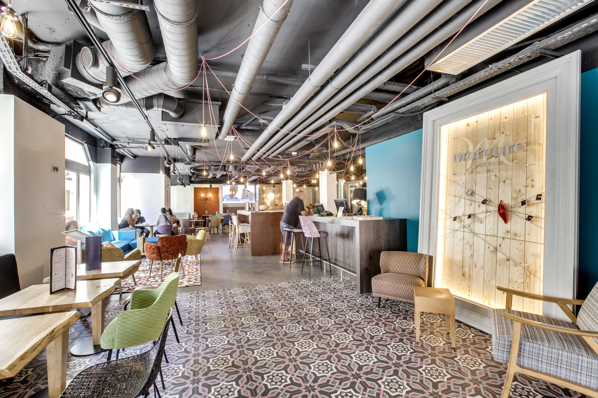 Vista Lobby Hotel Mercure Paris Centre Gare Montparnasse