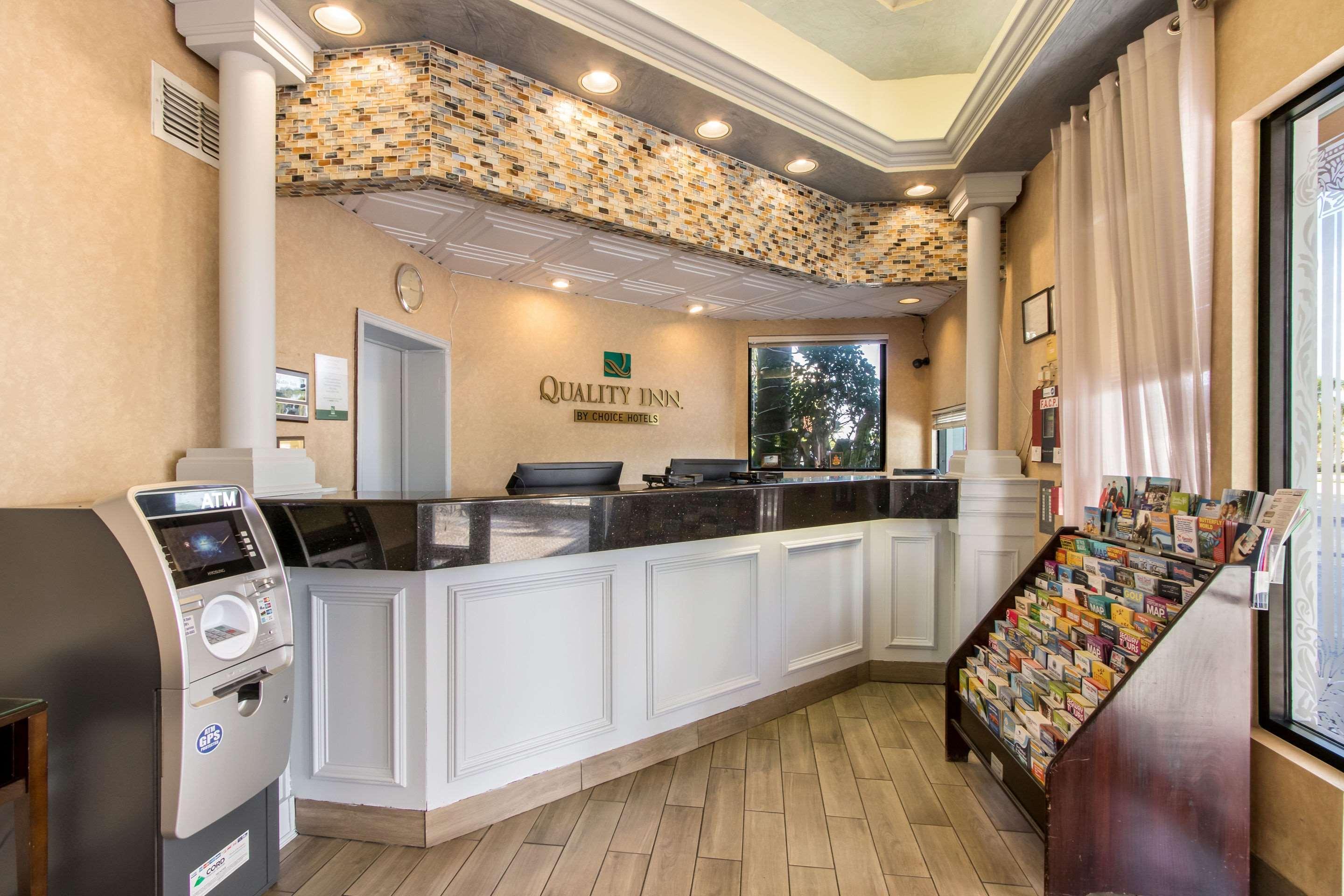 Vista Lobby Quality Inn Boca Raton University Area